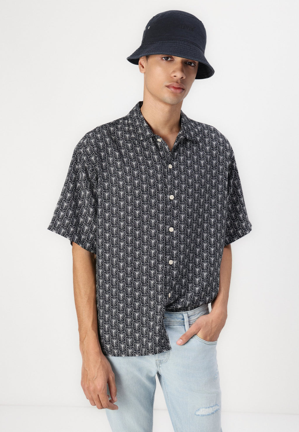 Resort Wide Fit - Shirt - black