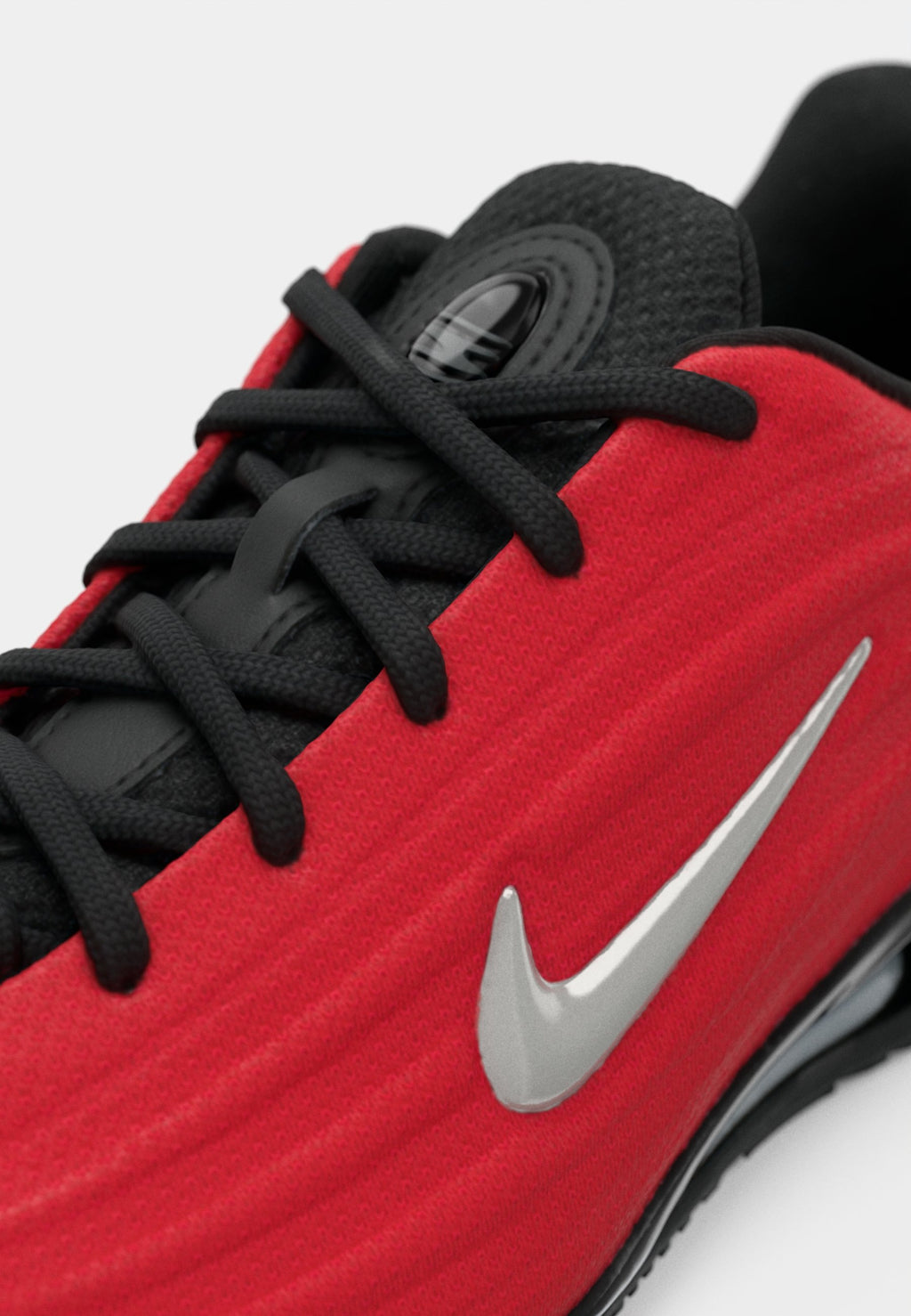 SHOX Z - Trainers - fire red/metallic silver-coloured/black/flat silver-coloured