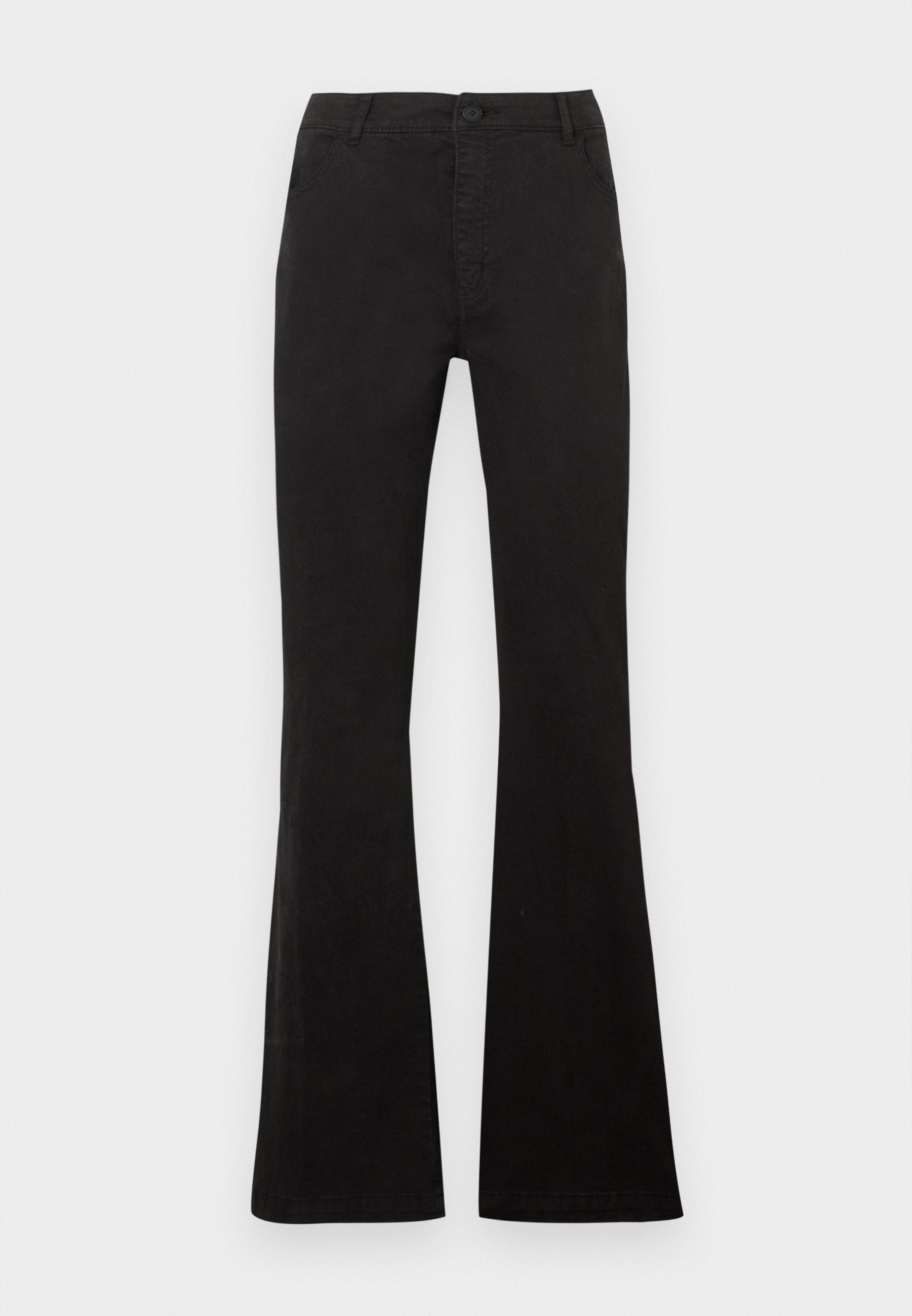 HIZAMA - Flared Jeans - black