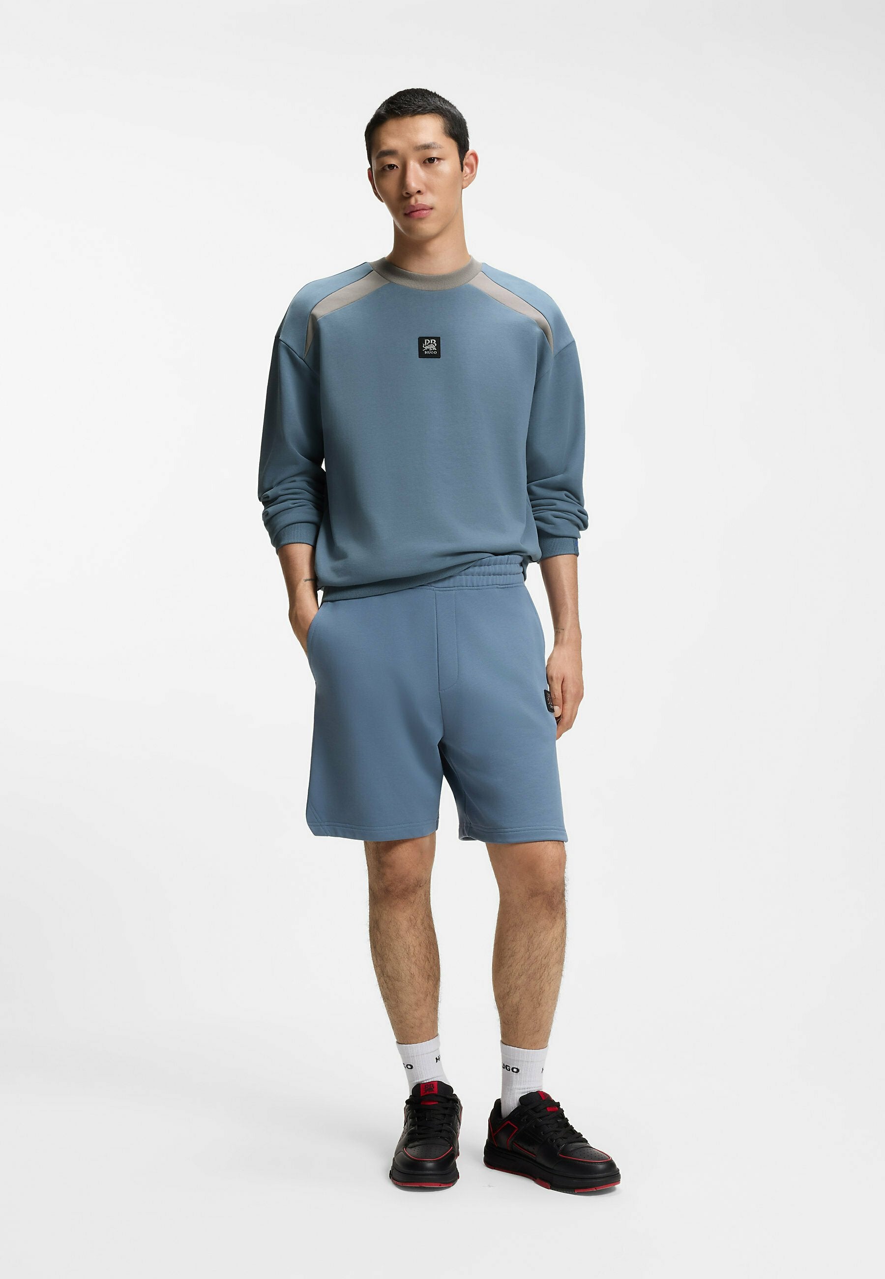 HUGO DAVALIO_RB - Sweatshirt - dark grey six