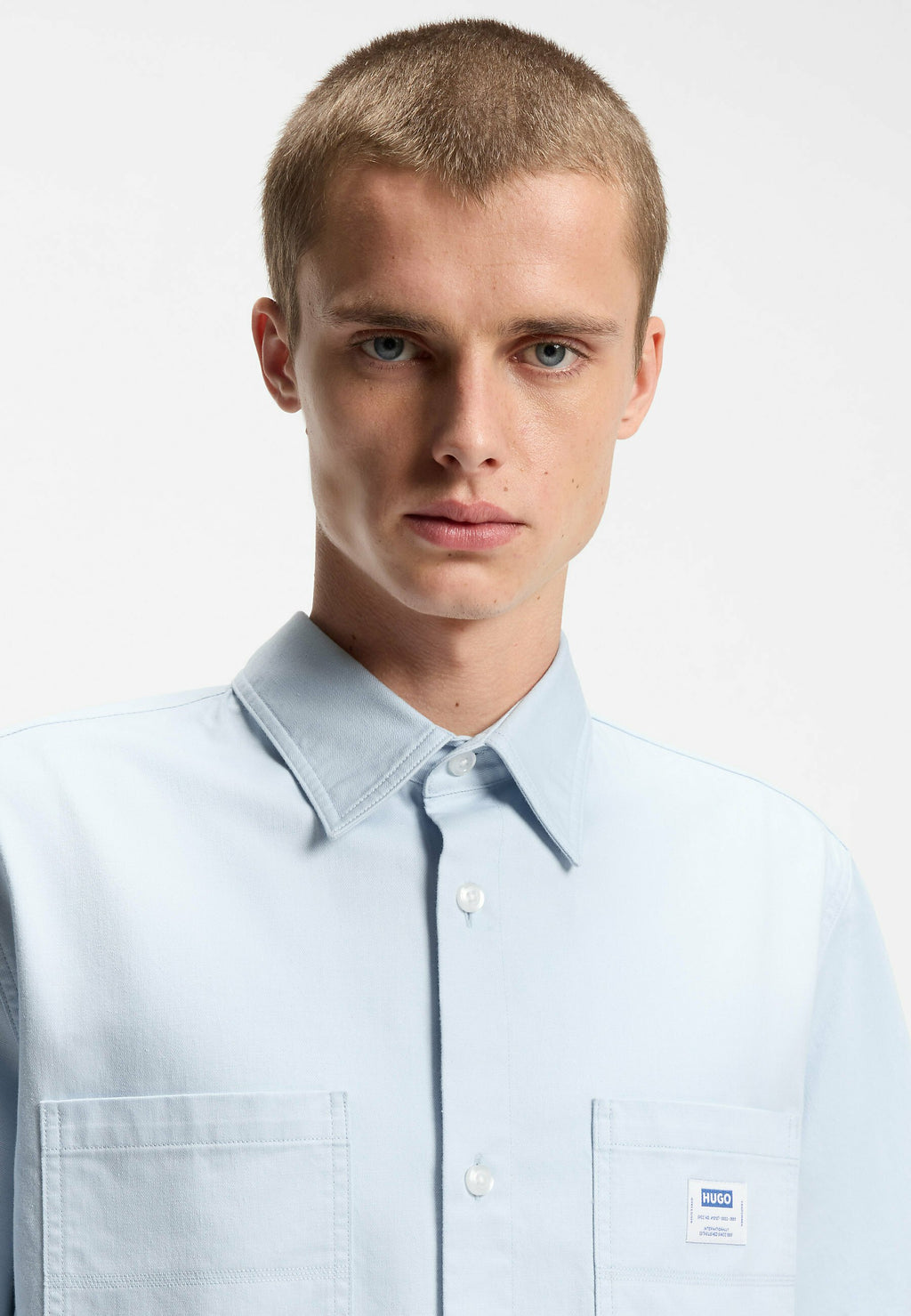 EBWIN - Shirt - open blue