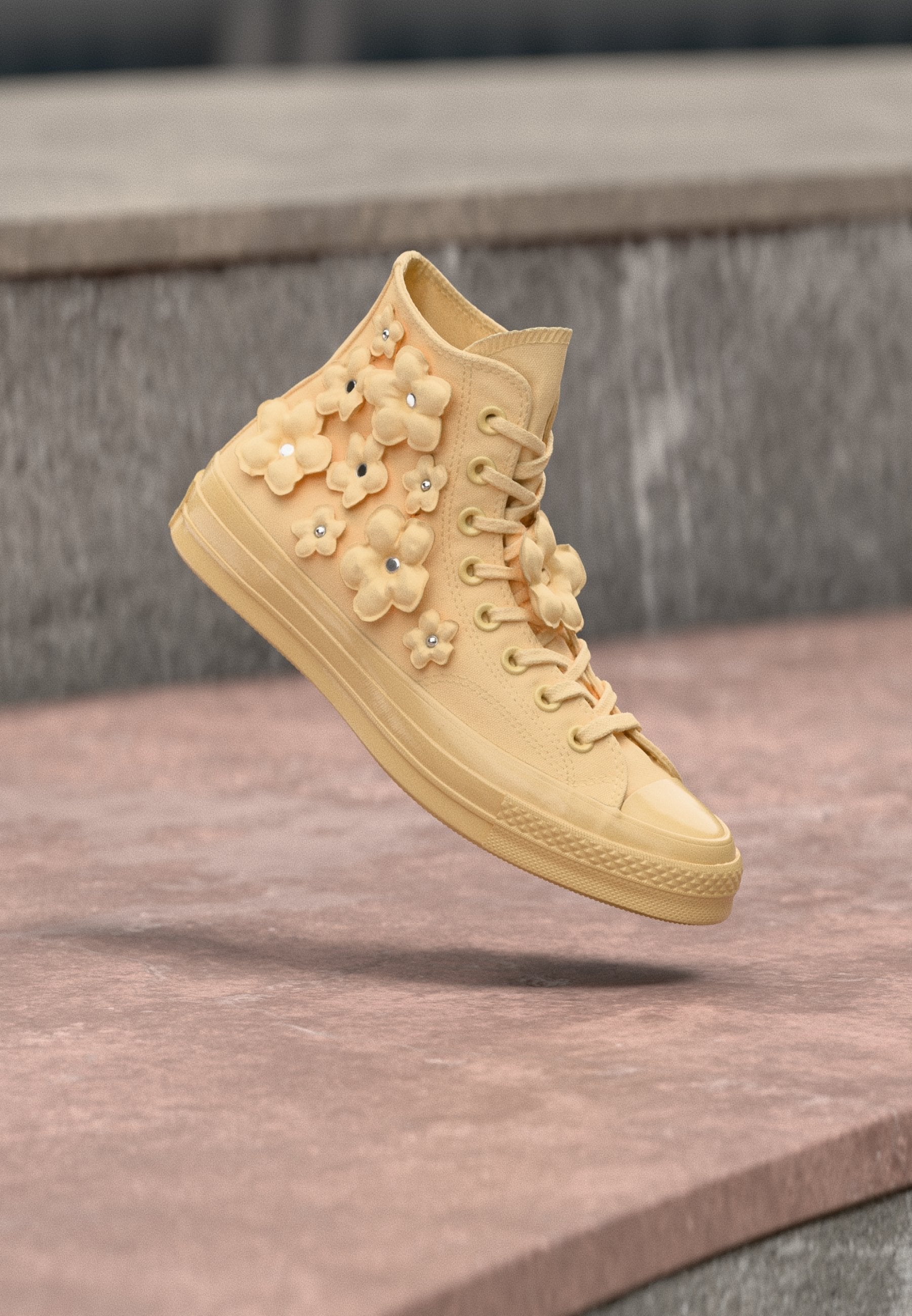 CHUCK 70 - High-top trainers - golden-coloured view/hay day