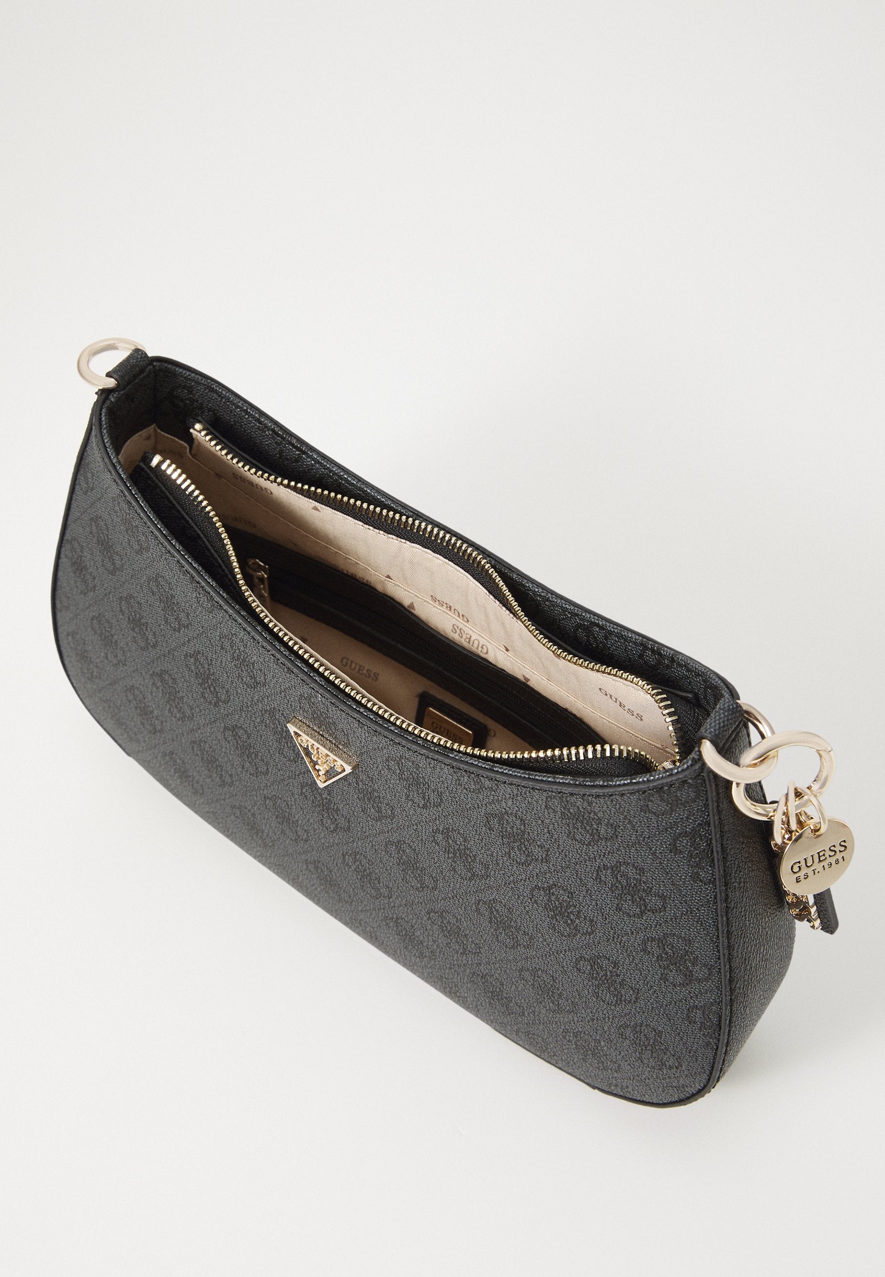 NOELLE TOP ZIP - Handbag - coal