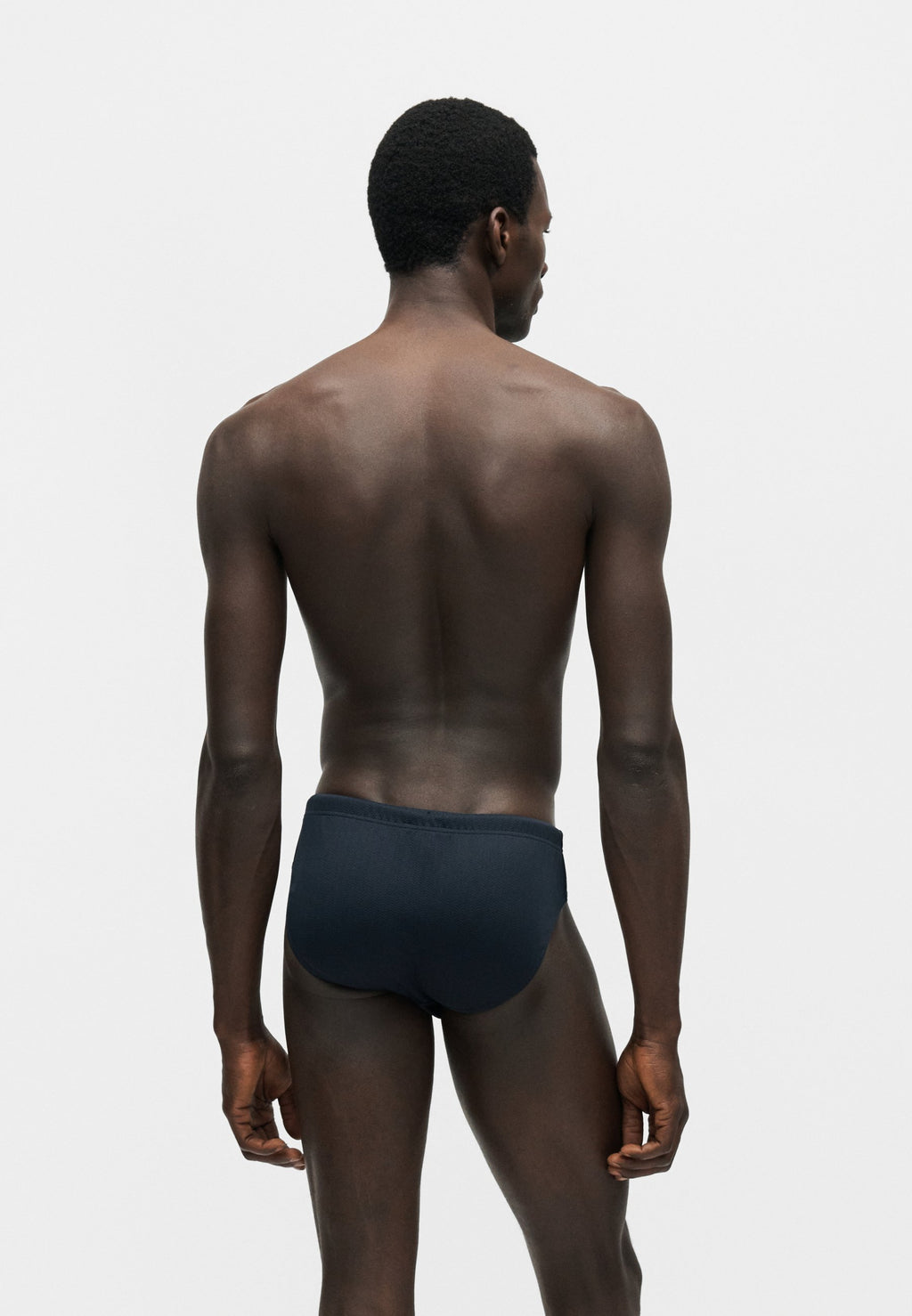 BRIEF - Swimming briefs - chevron blue