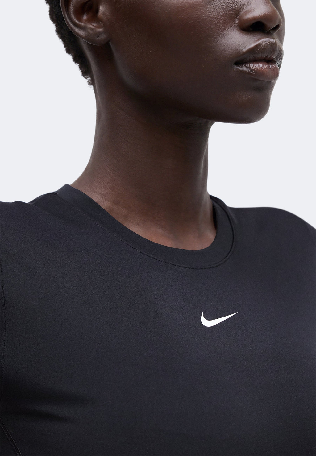 ONE FITTED - Sports T-shirt - black/white