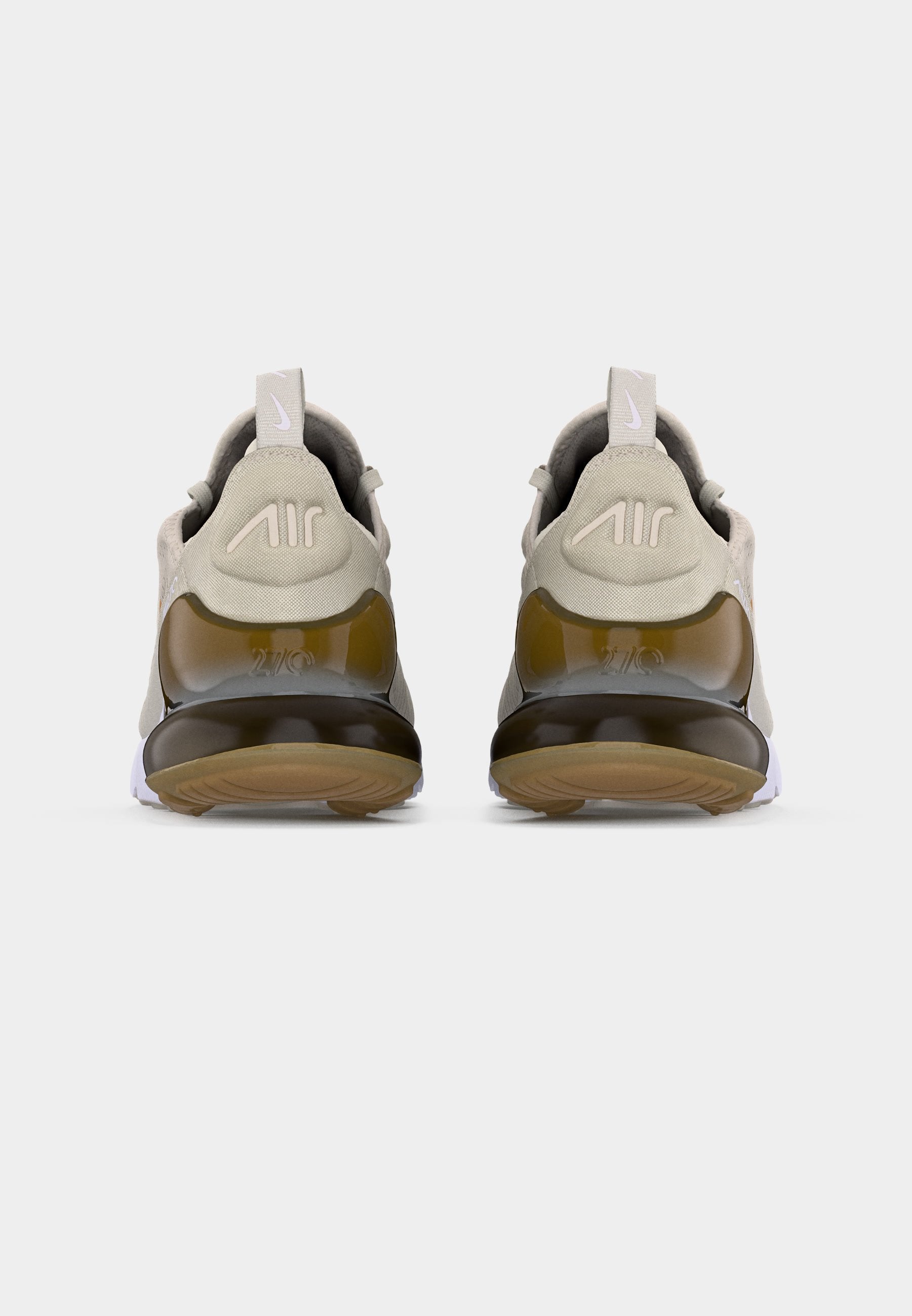 AIR MAX 270 - Baskets - light bone/coloris or métallisé/blanc
