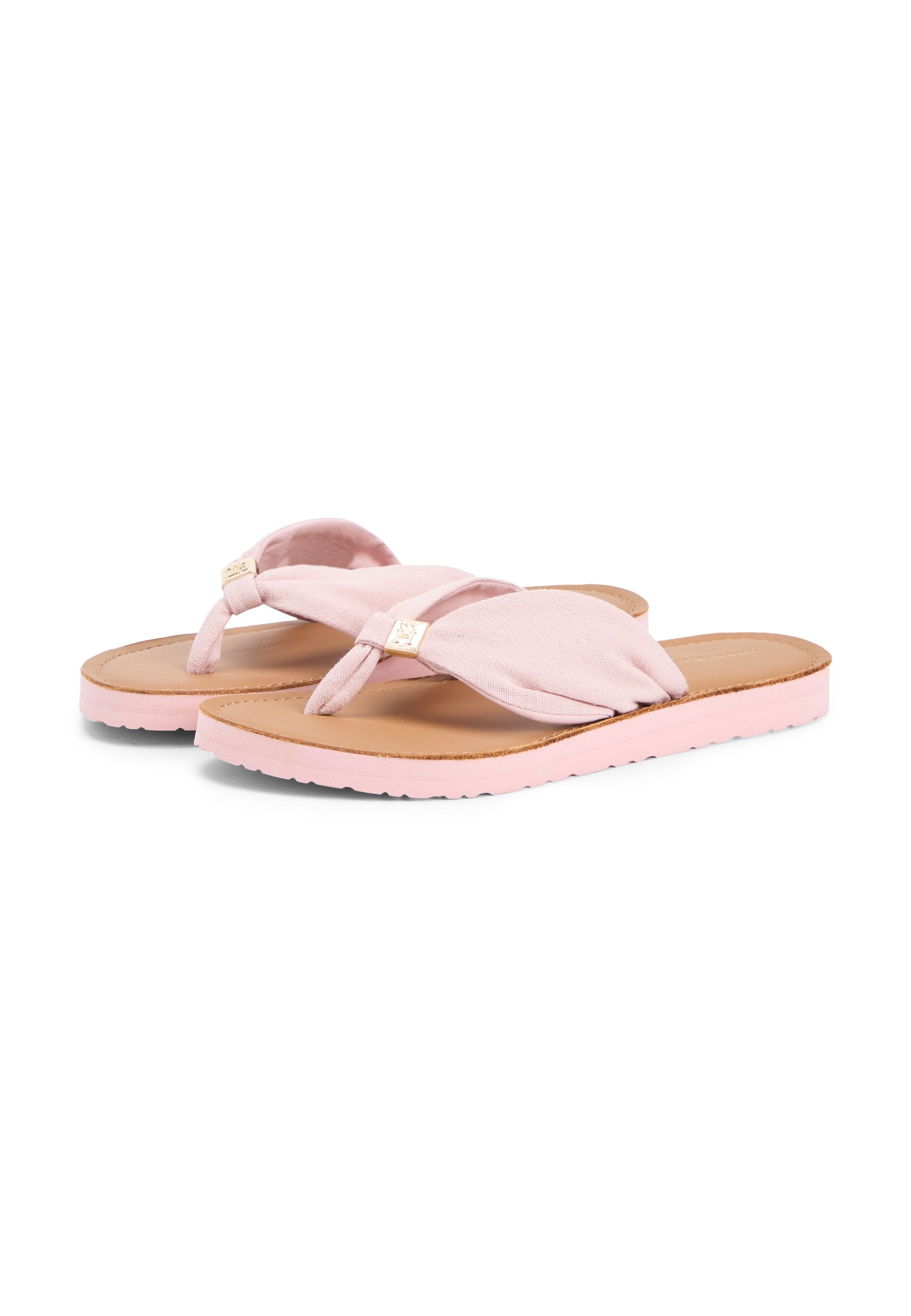 SUMMER - T-bar sandals - foggy pink