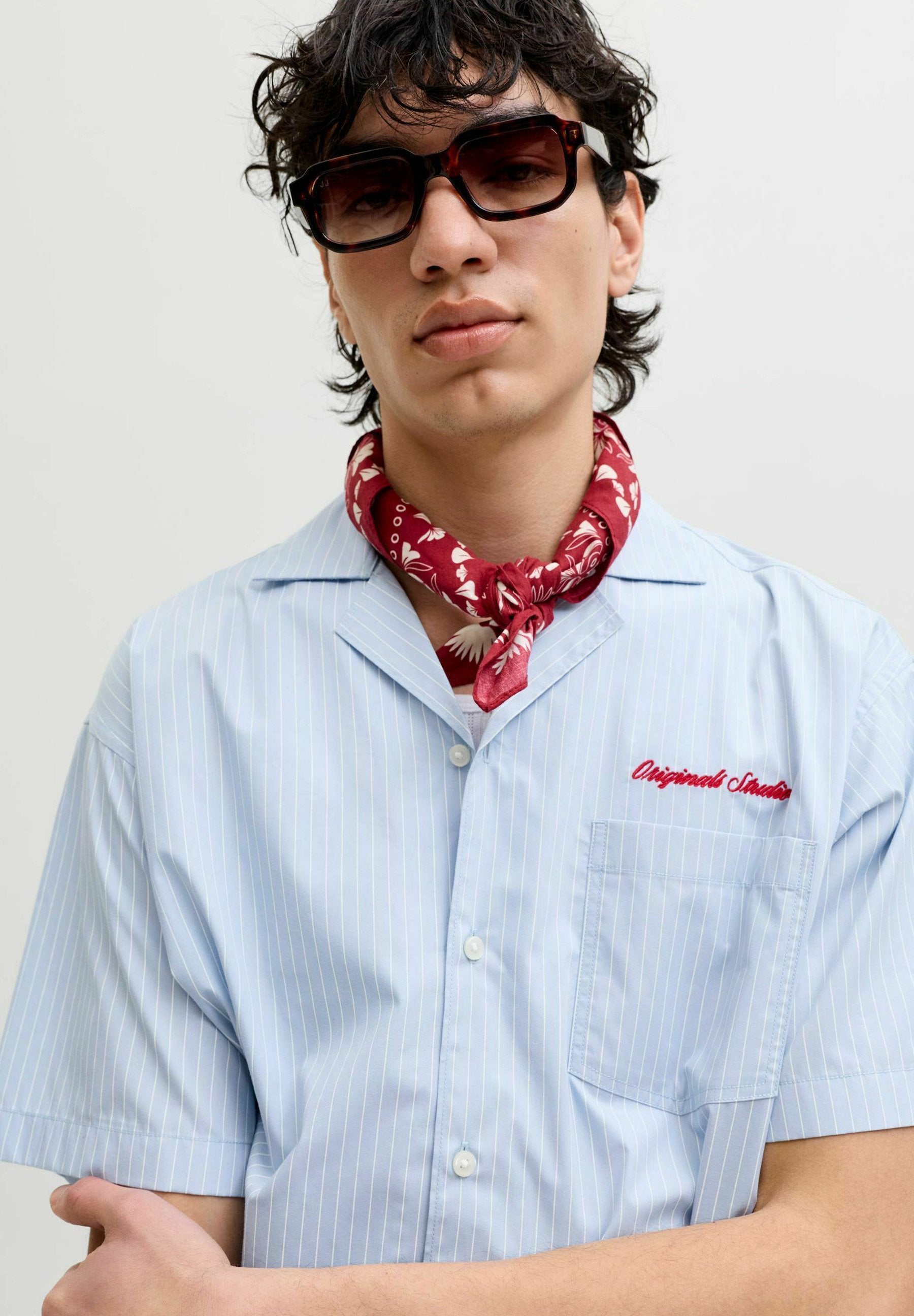 HAWAII-HEMD LOOSE FIT HAWAII-HEMD - Shirt - cashmere blue