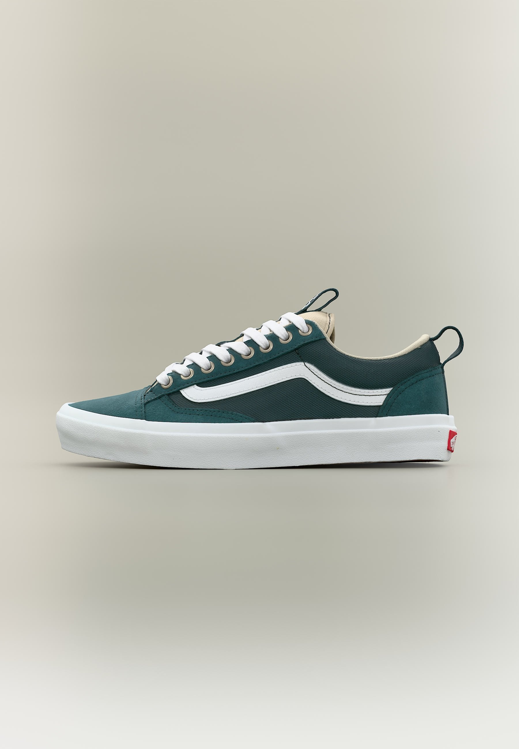 SKATE OLD SKOOL 36 UNISEXE - Baskets - avoine/bleu sarcelle profond