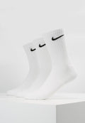 EVERYDAY CUSH CREW 3 PACK - Sports socks - white/black