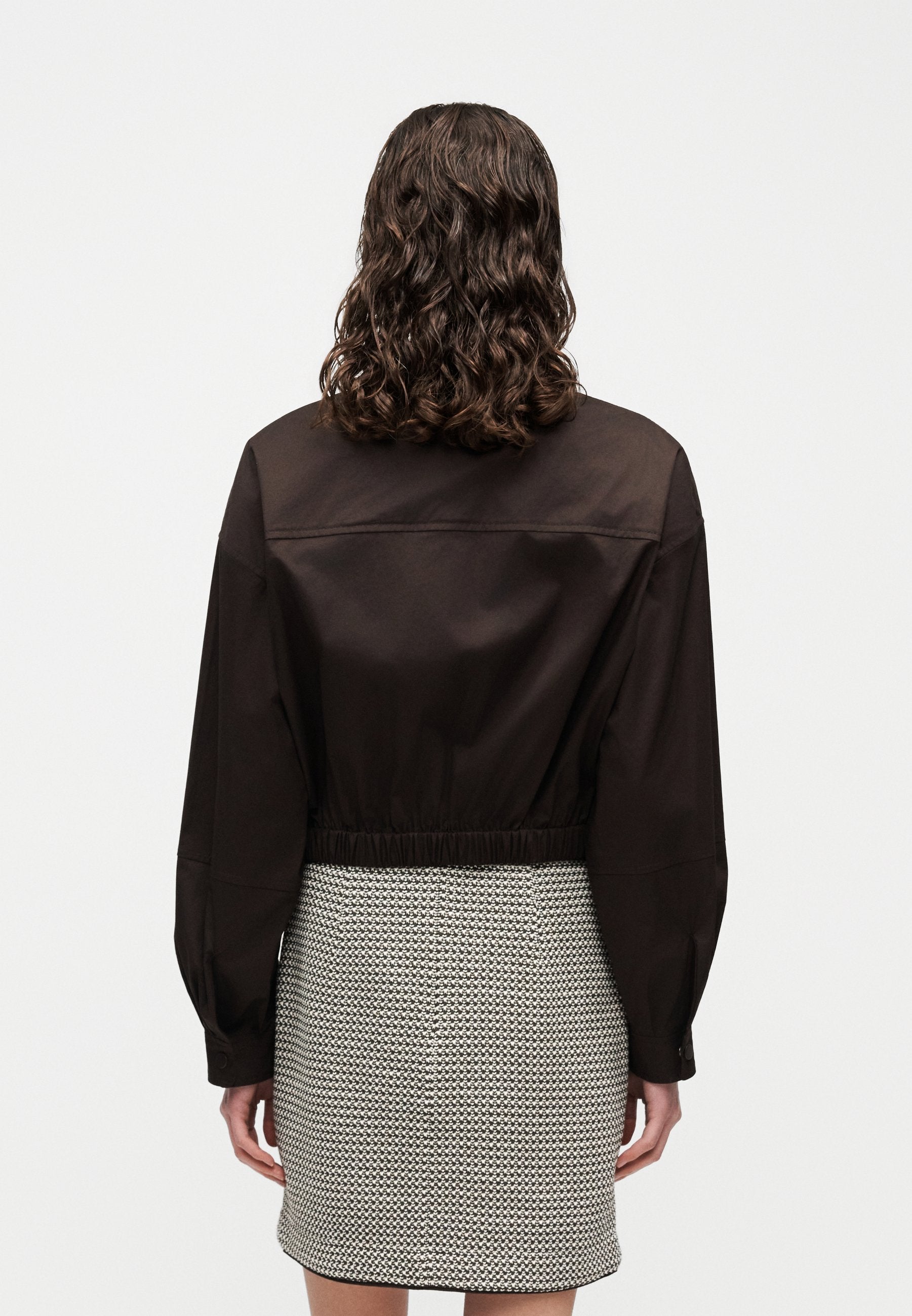 JUSOLA - Summer jacket - dark brown