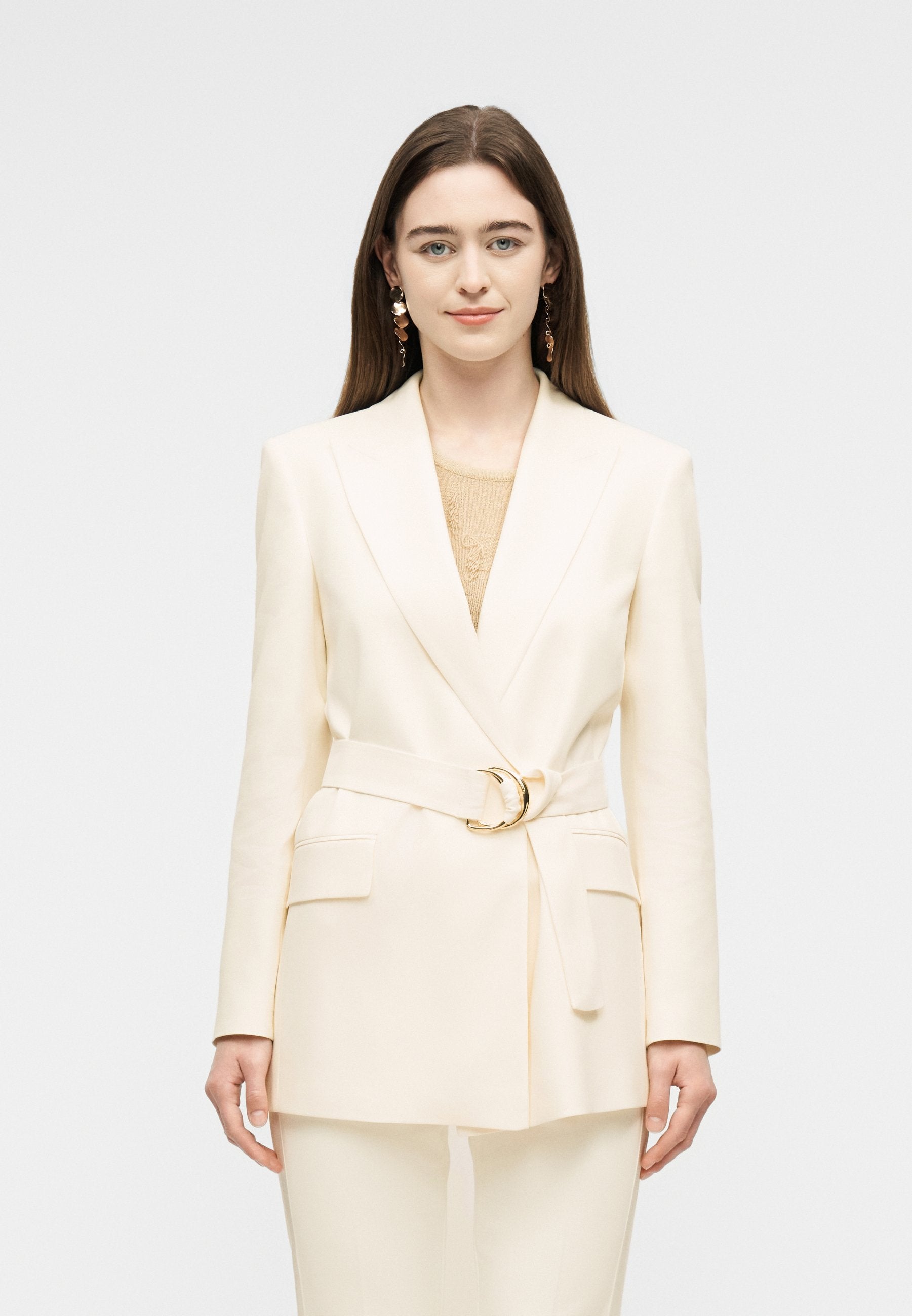 ABIVANNA - Blazer - open white