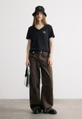 MONOLOGO TEE 3 PACK - Basic T-shirt - black