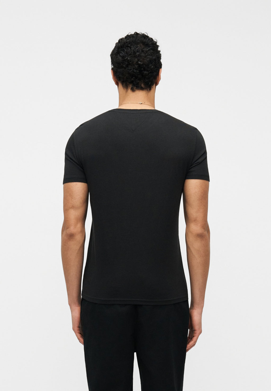 SLIM TEE  - Basic T-shirt - black