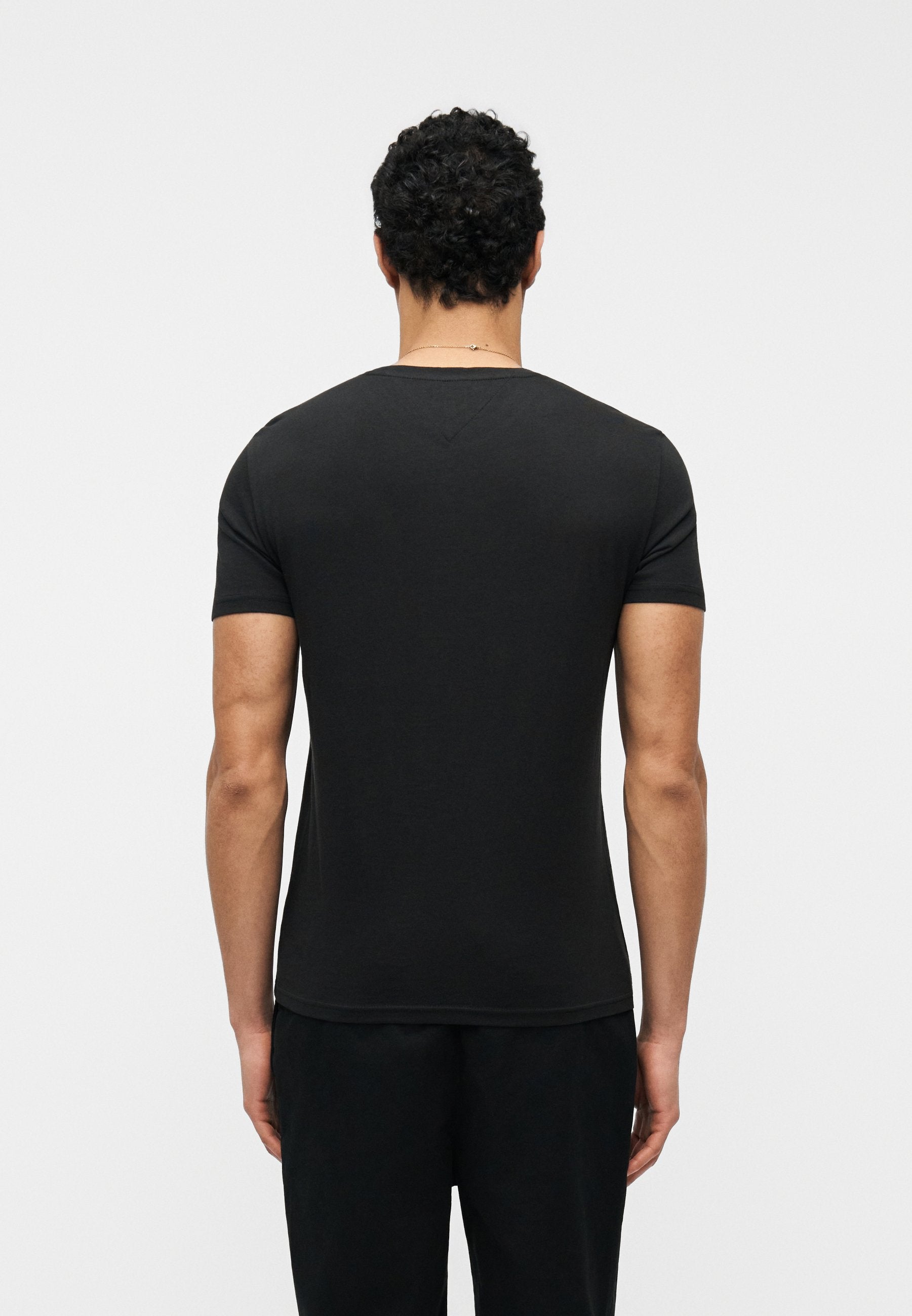 SLIM TEE  - Basic T-shirt - black