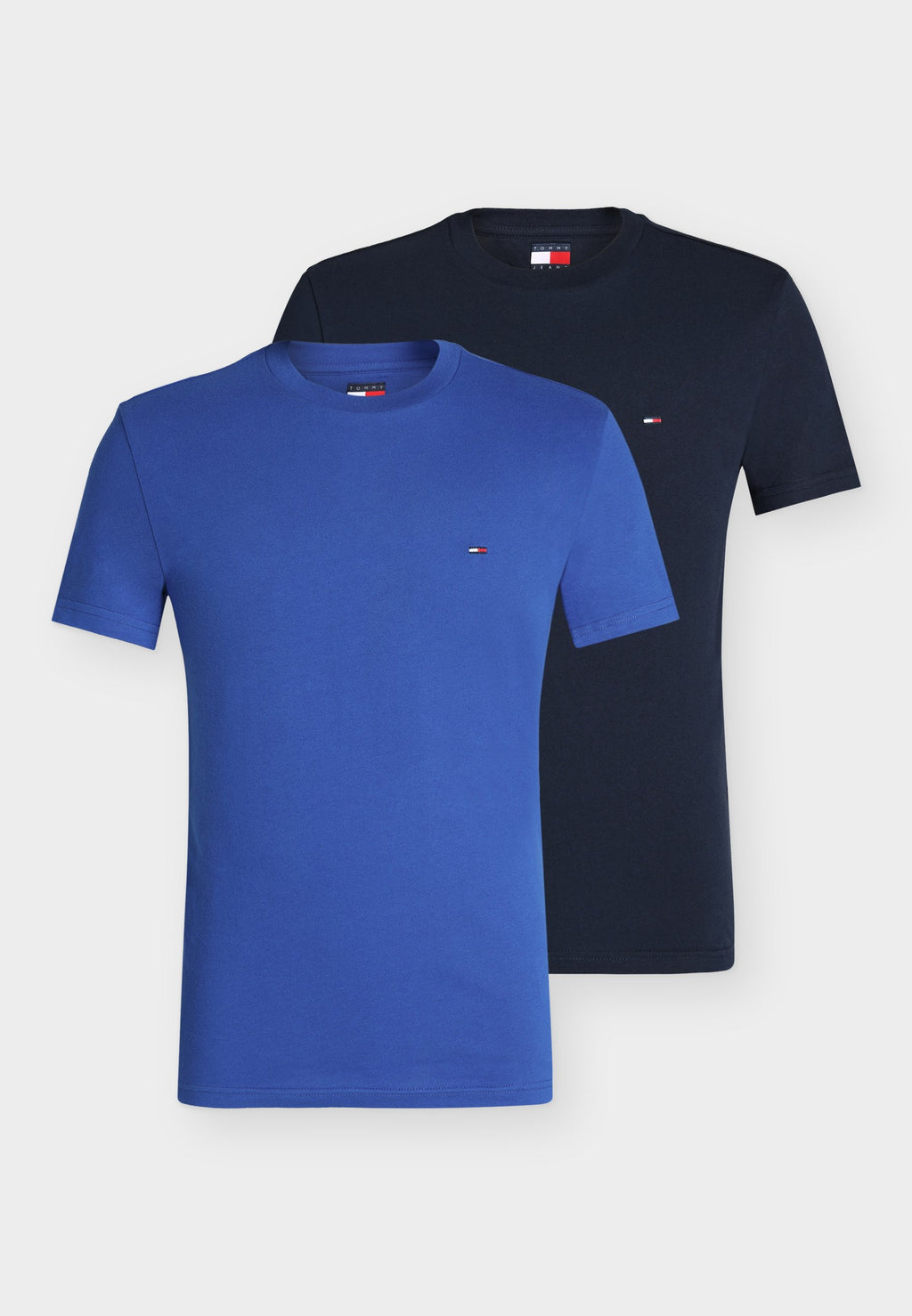 SLIM TEE 2 PACK - Basic T-shirt - dark night navy / providence blue