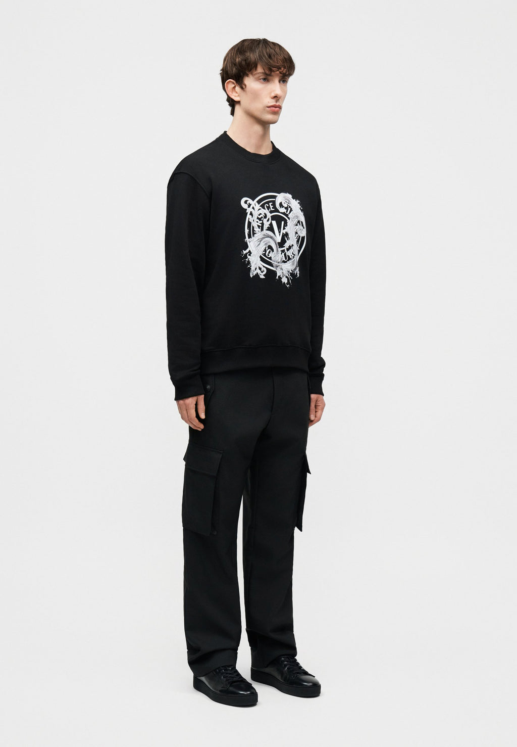 EMBLEM WAVE - Sweatshirt - black