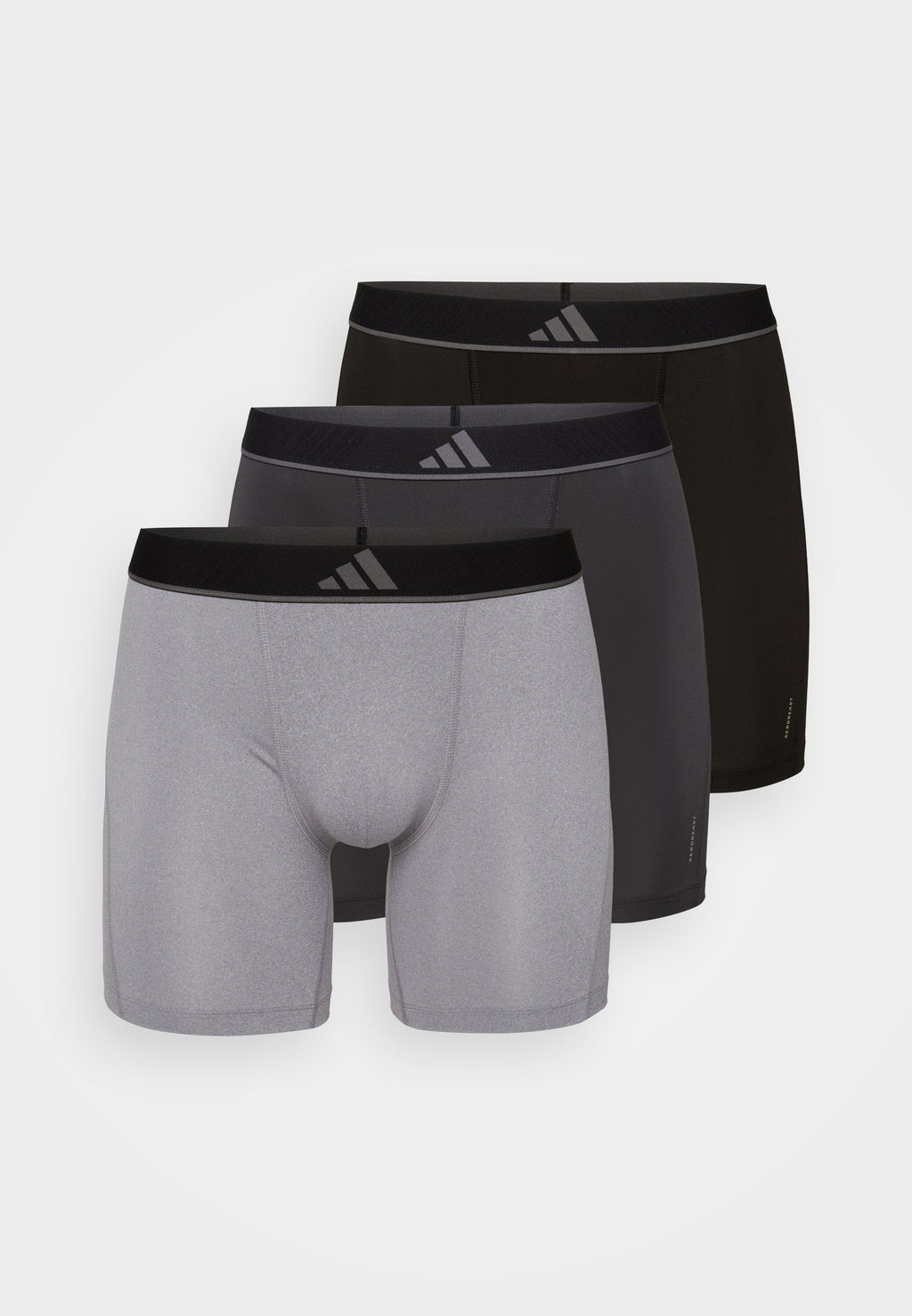 BOXER BRIEF 3 PACK - Boxer briefs - black/dark grey/grey