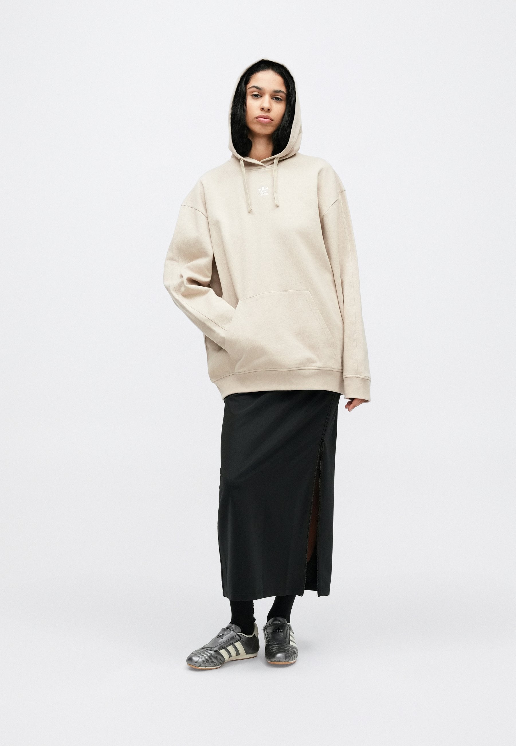 HOODIE - Hoodie - stone khaki