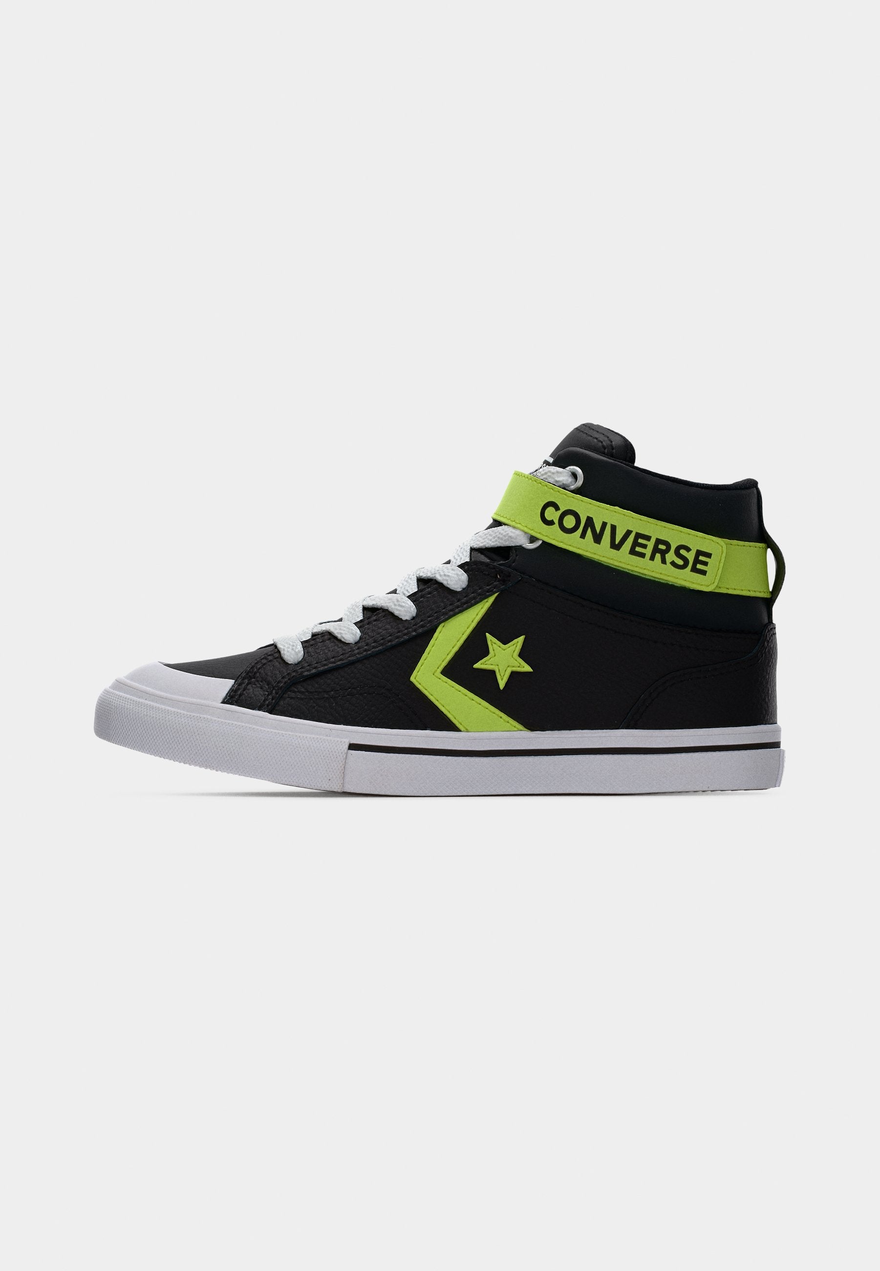 PRO BLAZE STRAP UNISEX - High-top trainers - black/neon mantis/white