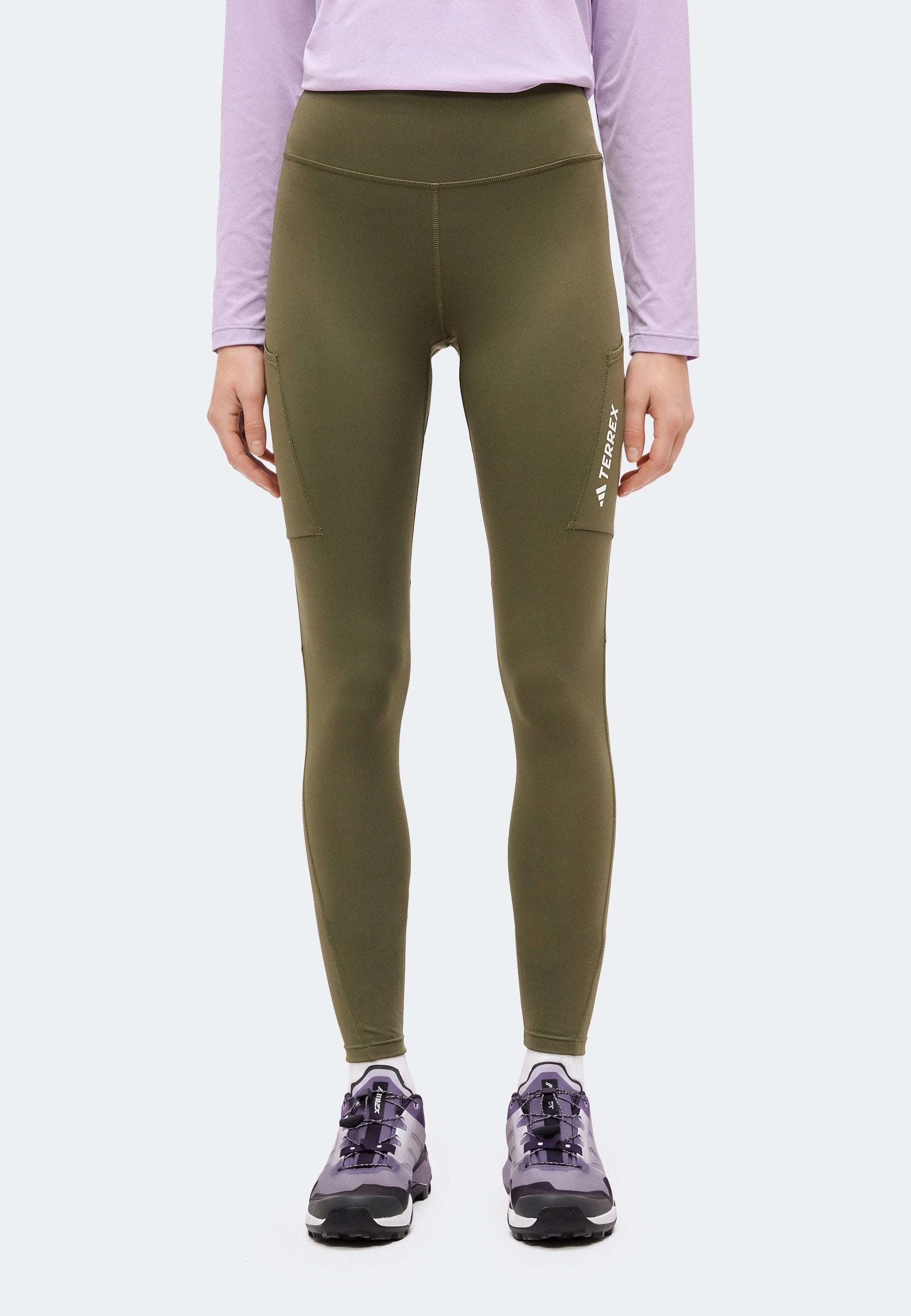 TIGHTS - Leggings - olive strata