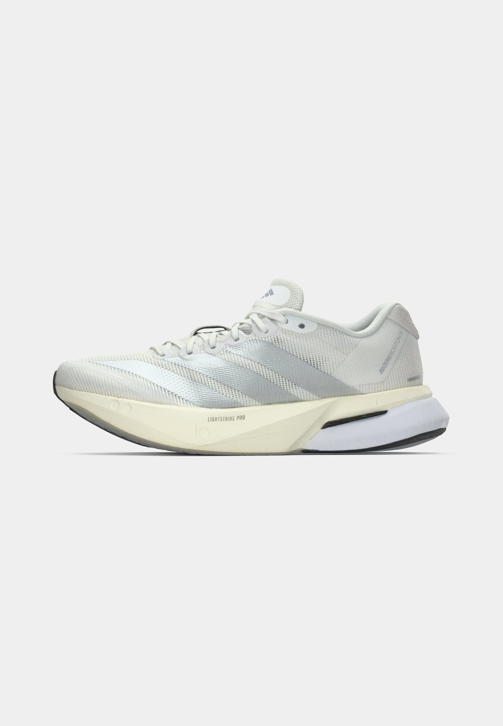 ADIZERO BOSTON - Road running shoes - footwear white/matte silver-coloured/dash grey