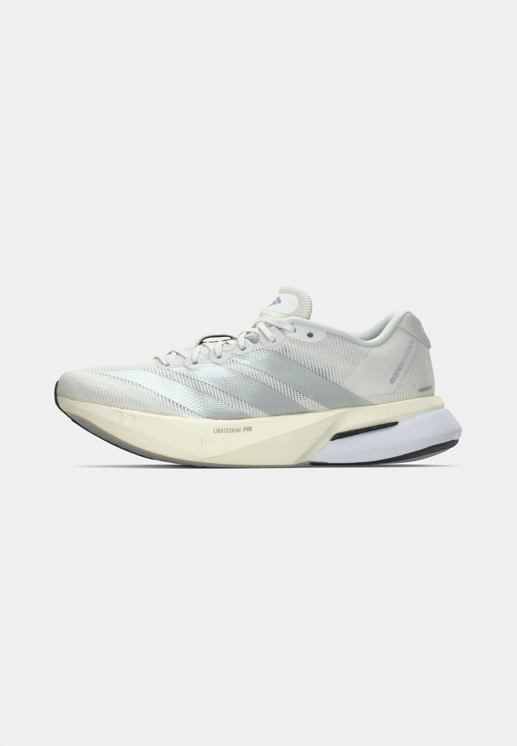 ADIZERO BOSTON - Road running shoes - footwear white/matte silver-coloured/dash grey