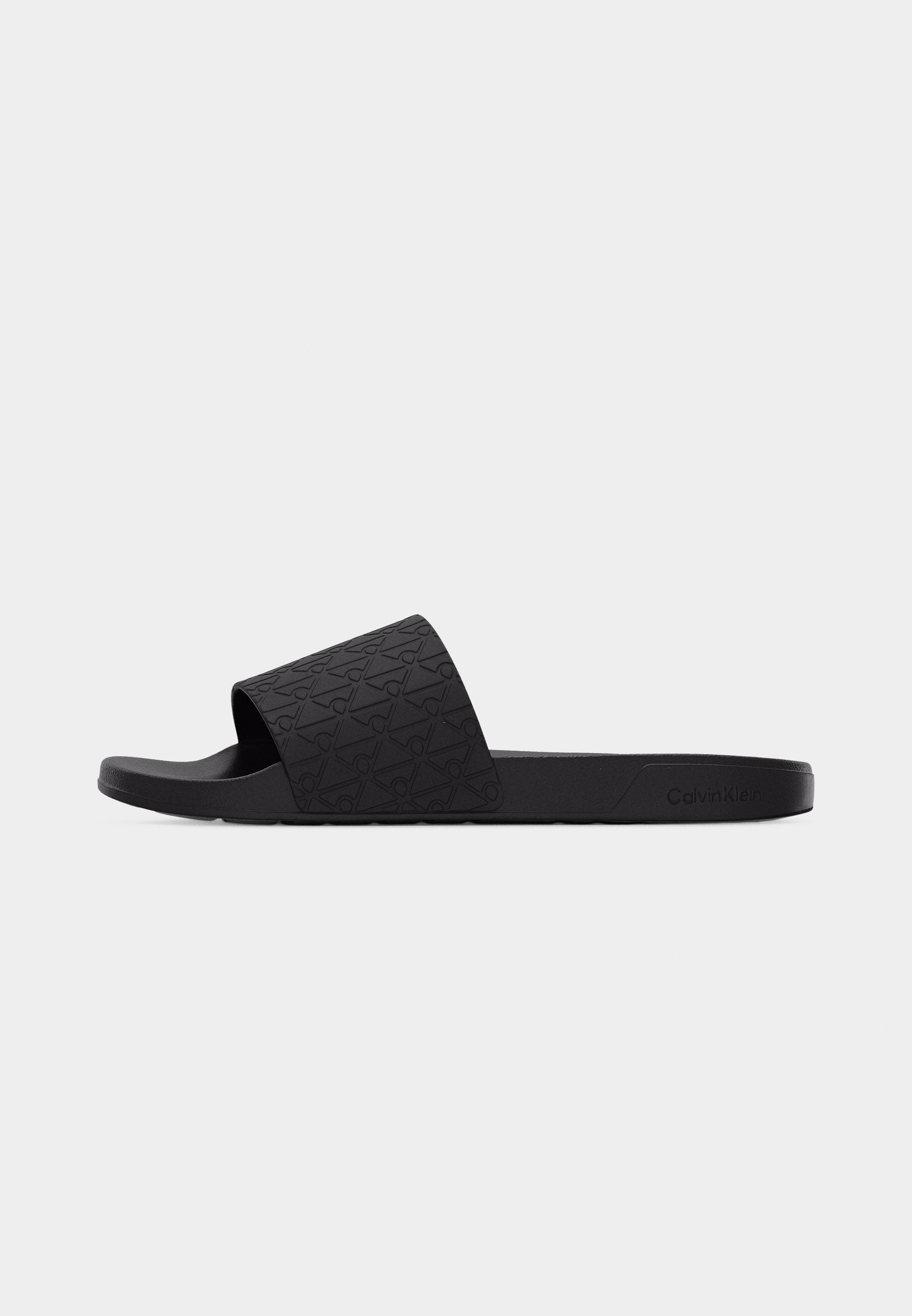 ESS SLIDE - Pool slides - triple black mono