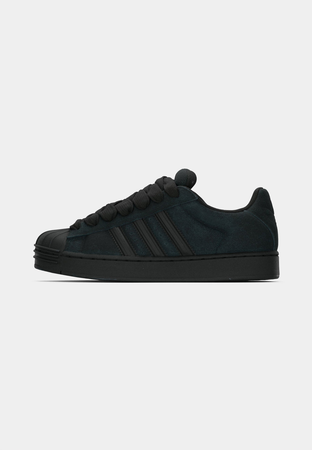 SUPERSTAR ST W - Baskets - noir/or métallisé