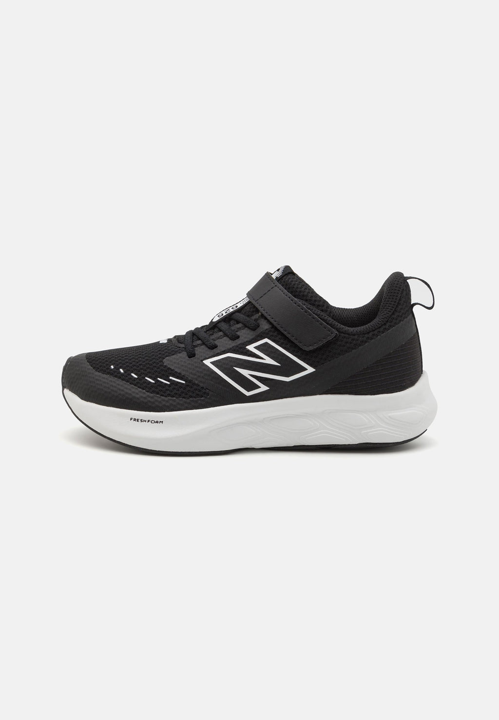 625 HOOK & LOOP UNISEX - Road running shoes - black