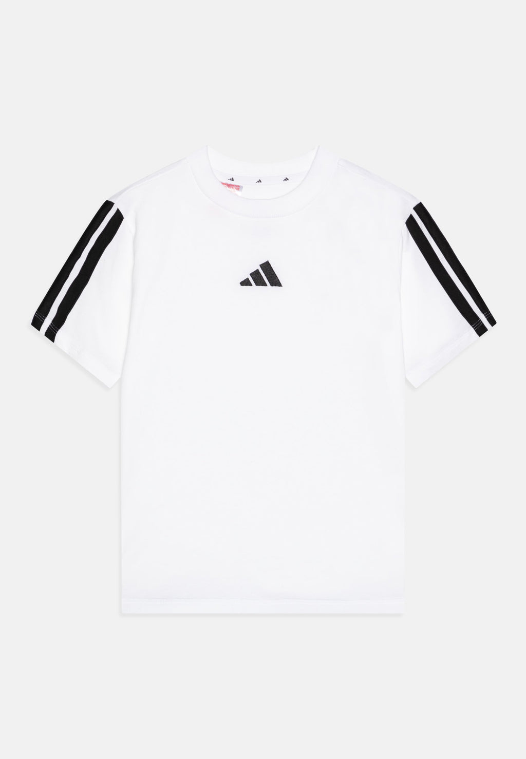 TEE SHIRT STRPES JUNIOR UNISEXE - T-shirt de sport - white/black