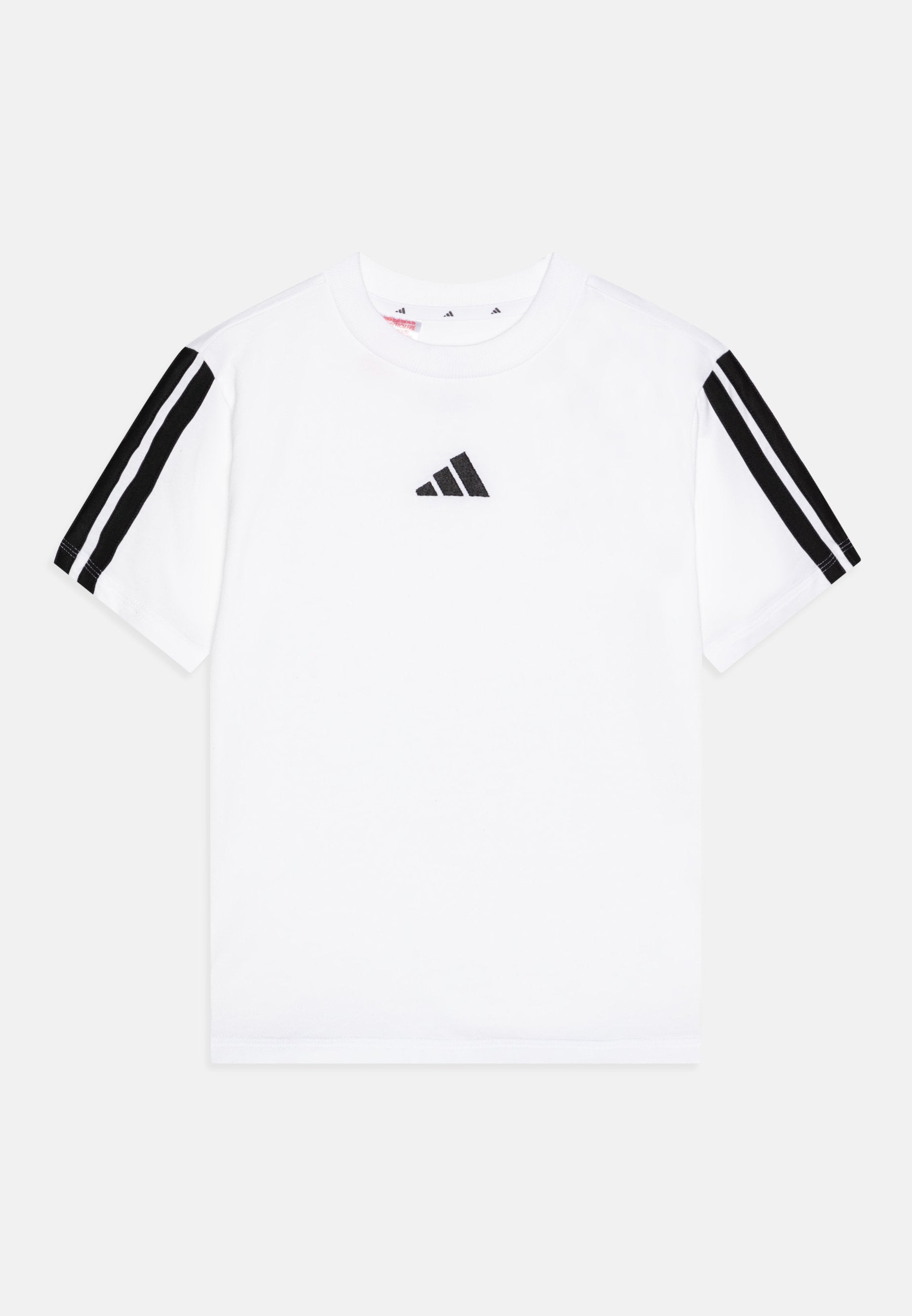 TEE SHIRT STRPES JUNIOR UNISEXE - T-shirt de sport - white/black