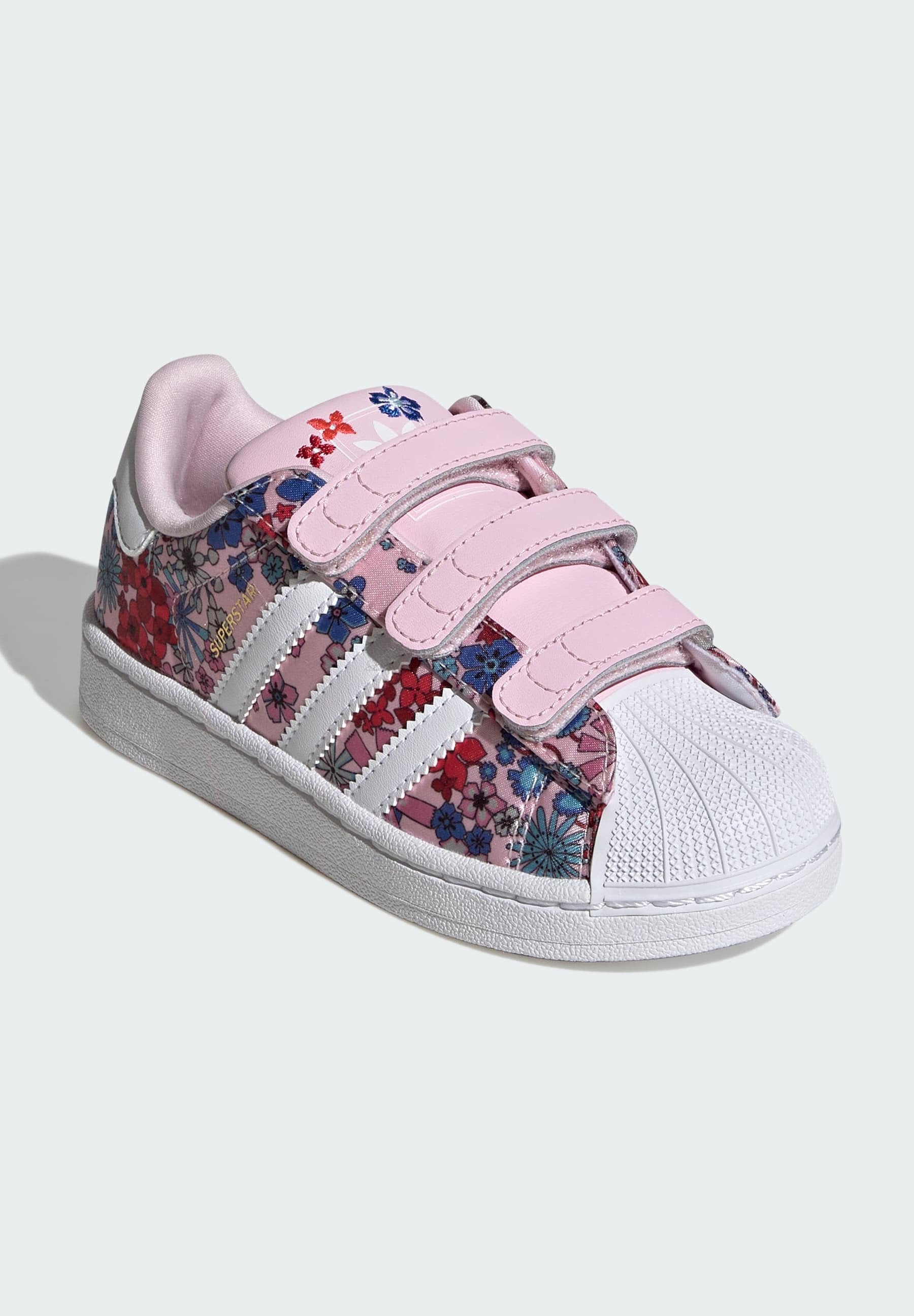 LIBERTY LONDON SUPERSTAR - Trainers - clear pink/ftwr white/light pink
