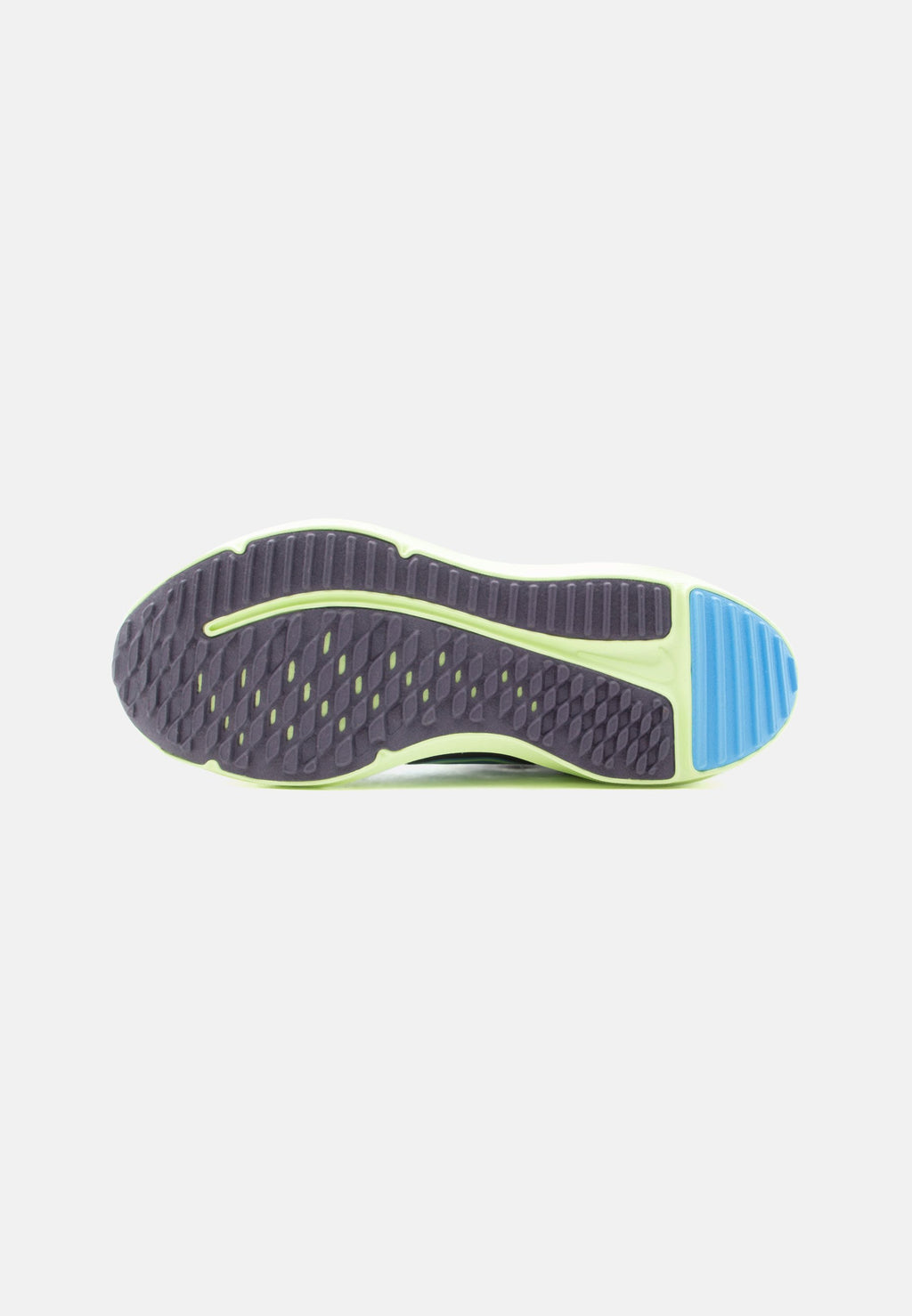 COSMIC RUNNER UNISEX - Road running shoes - dark raisin/light liquid lime/university blue/white