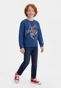 RELAXED CREW - Sweatshirt - blue