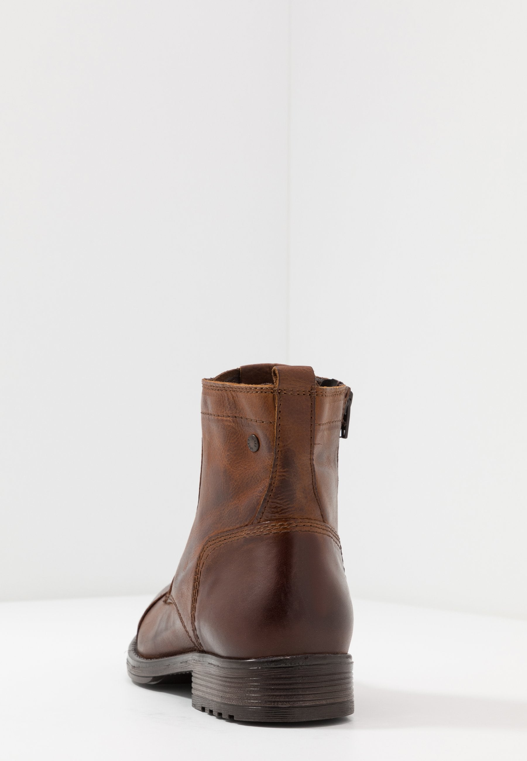 JFWRUSSEL - Lace-up ankle boots - cognac