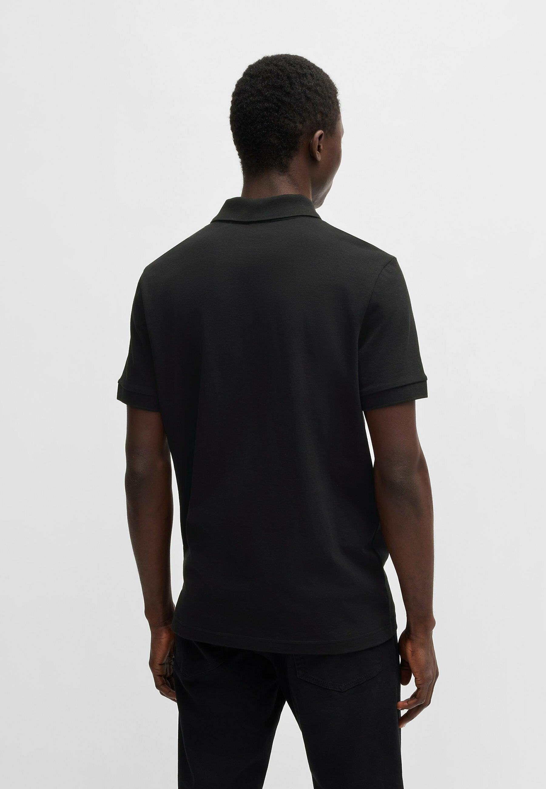 PASSERZIP - Polo shirt - black one