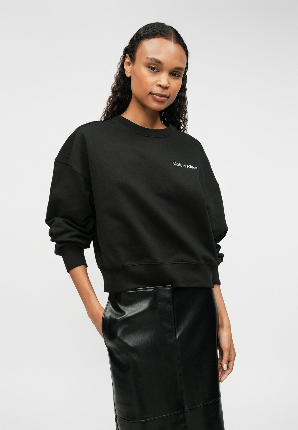 Sweatshirt - black