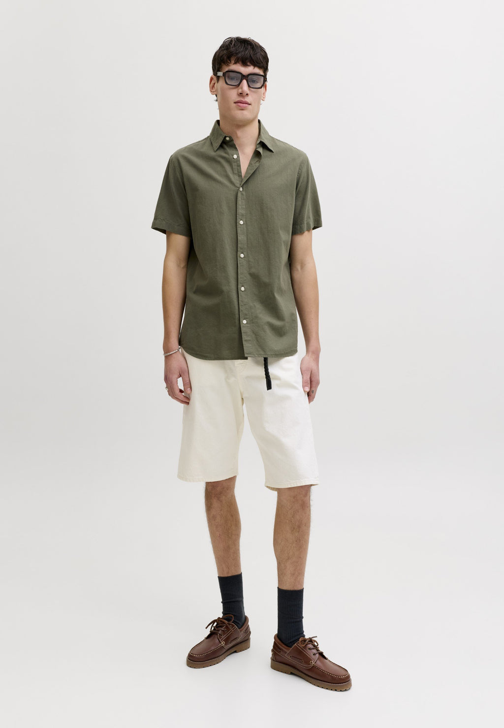 BREEZE - Shirt - dusty olive