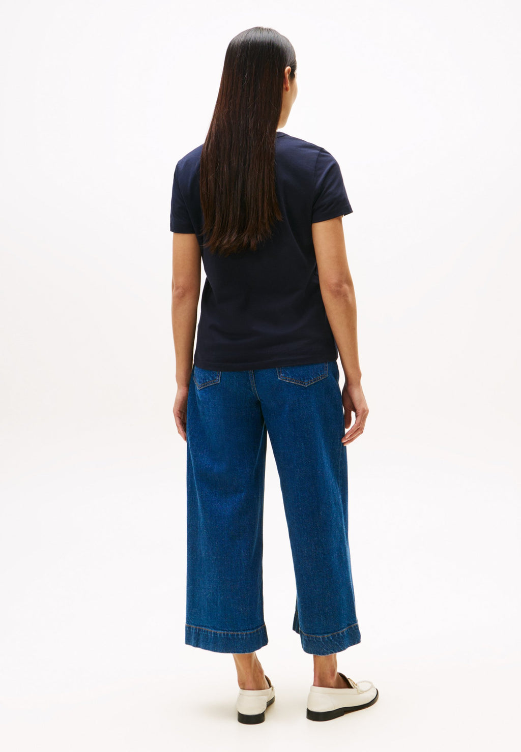 HERITAGE - Tee-shirt imprimé - marine