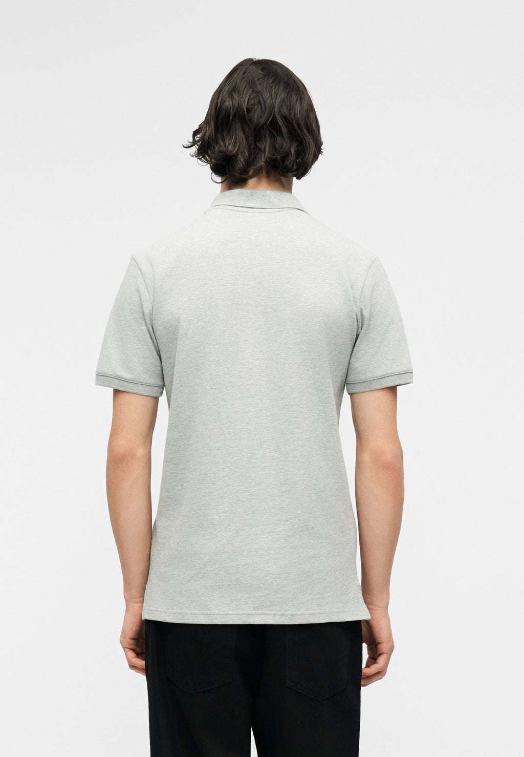 LOGO - Polo shirt - grey heather