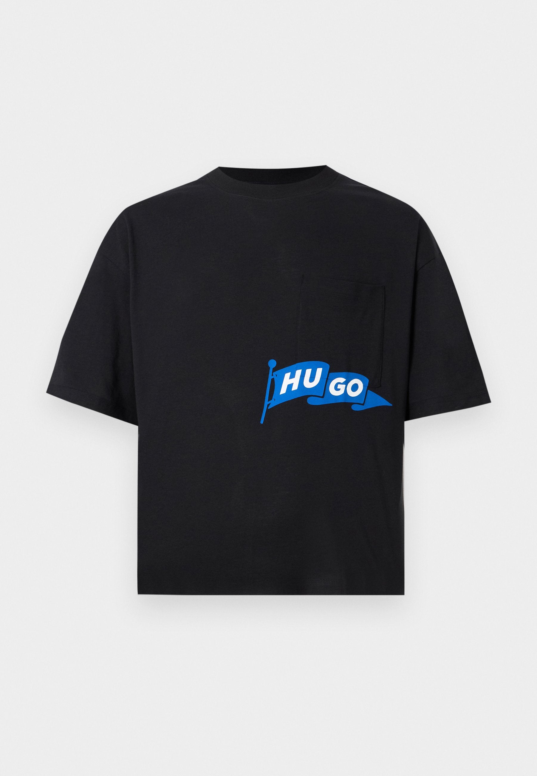 NOHA CROP - Print T-shirt - black