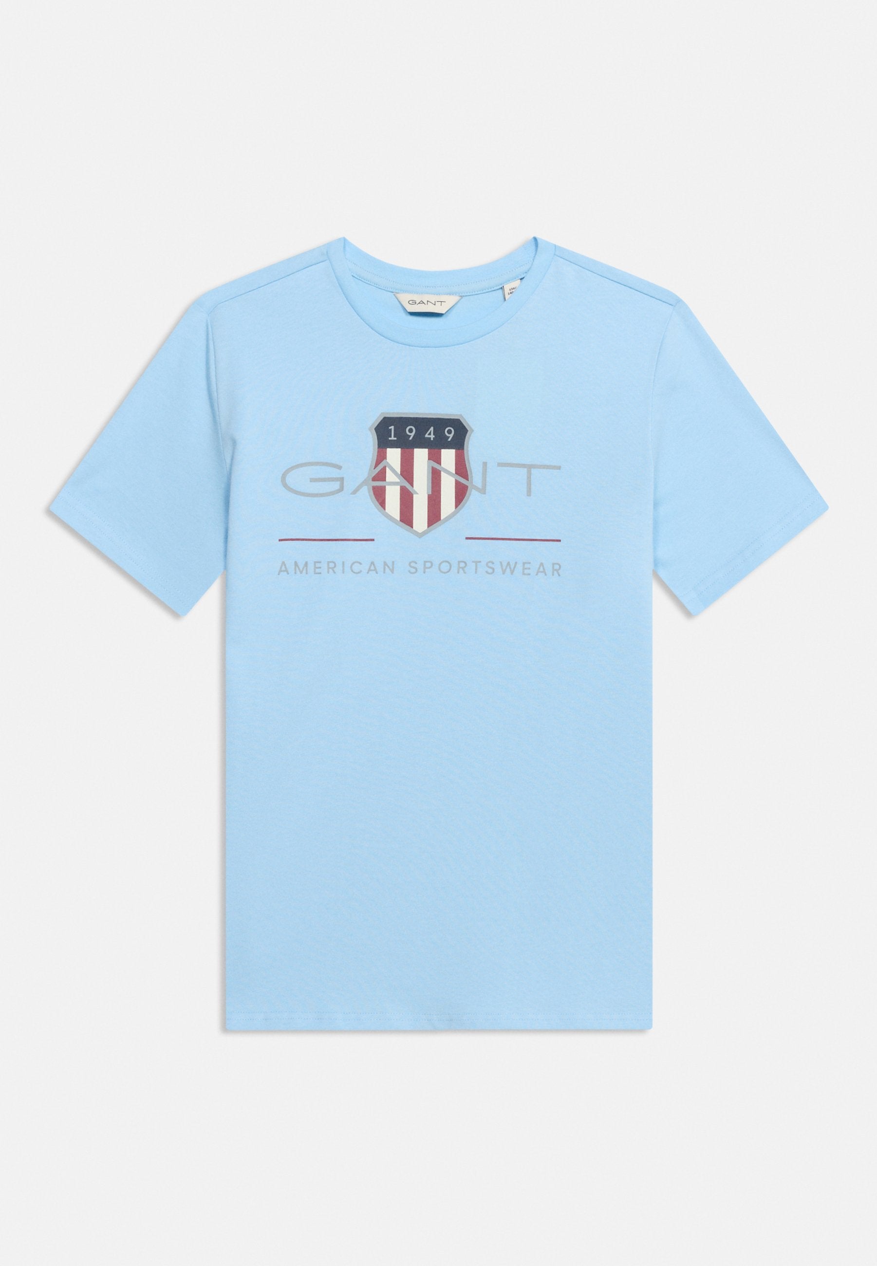 ARCHIVE SHIELD UNISEX - Print T-shirt - light blue