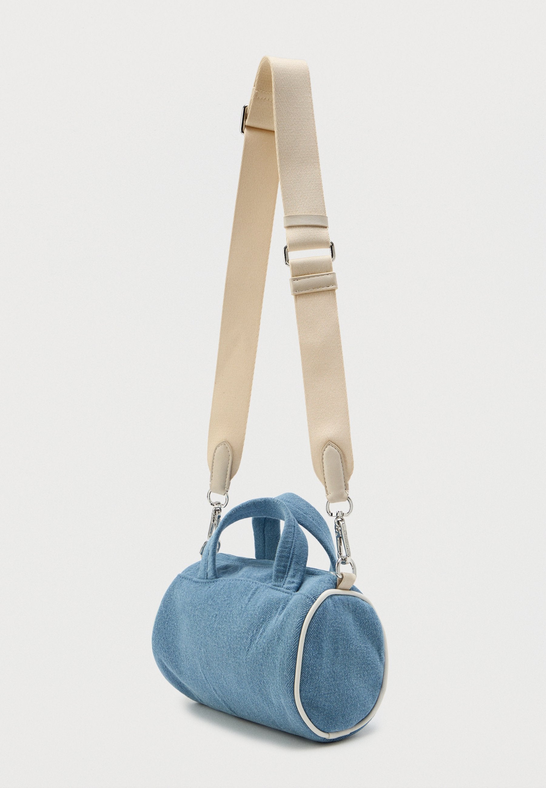 MINI DUFF BAG - Handbag - mid blue stone