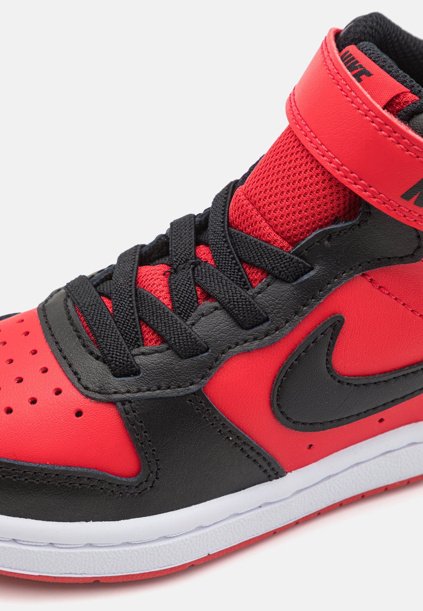 COURT BOROUGH MID 2 UNISEX - Bilekli spor ayakkabı - university red/black/white
