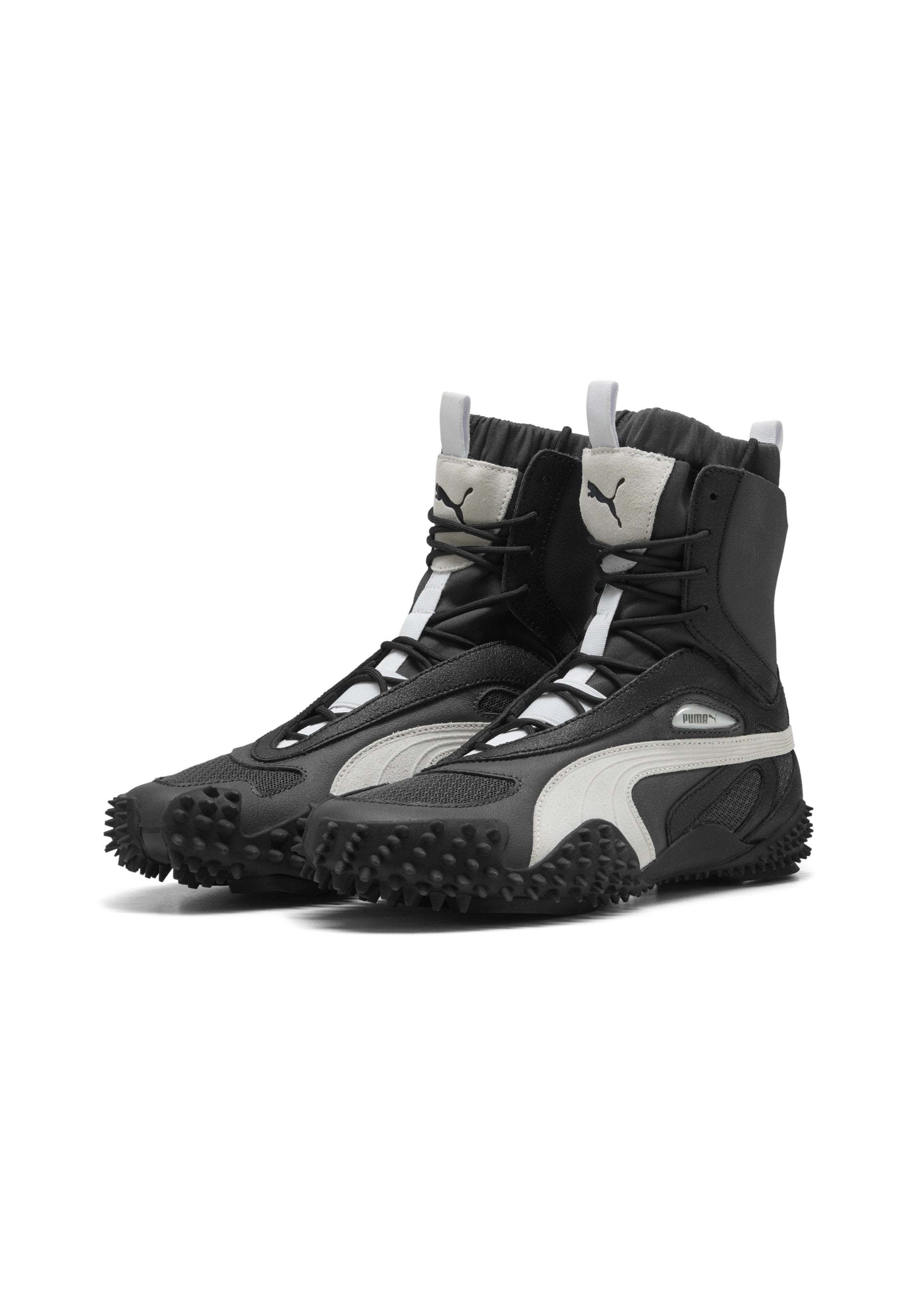 MOSTRO MID - Lace-up ankle boots - puma black-puma white