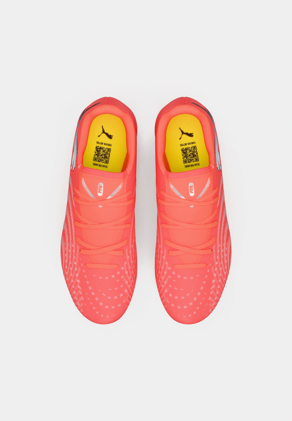 FUTURE 9 PLAY FG/AG - Football boots artificial grass - glowing red/white/black/silver-coloured