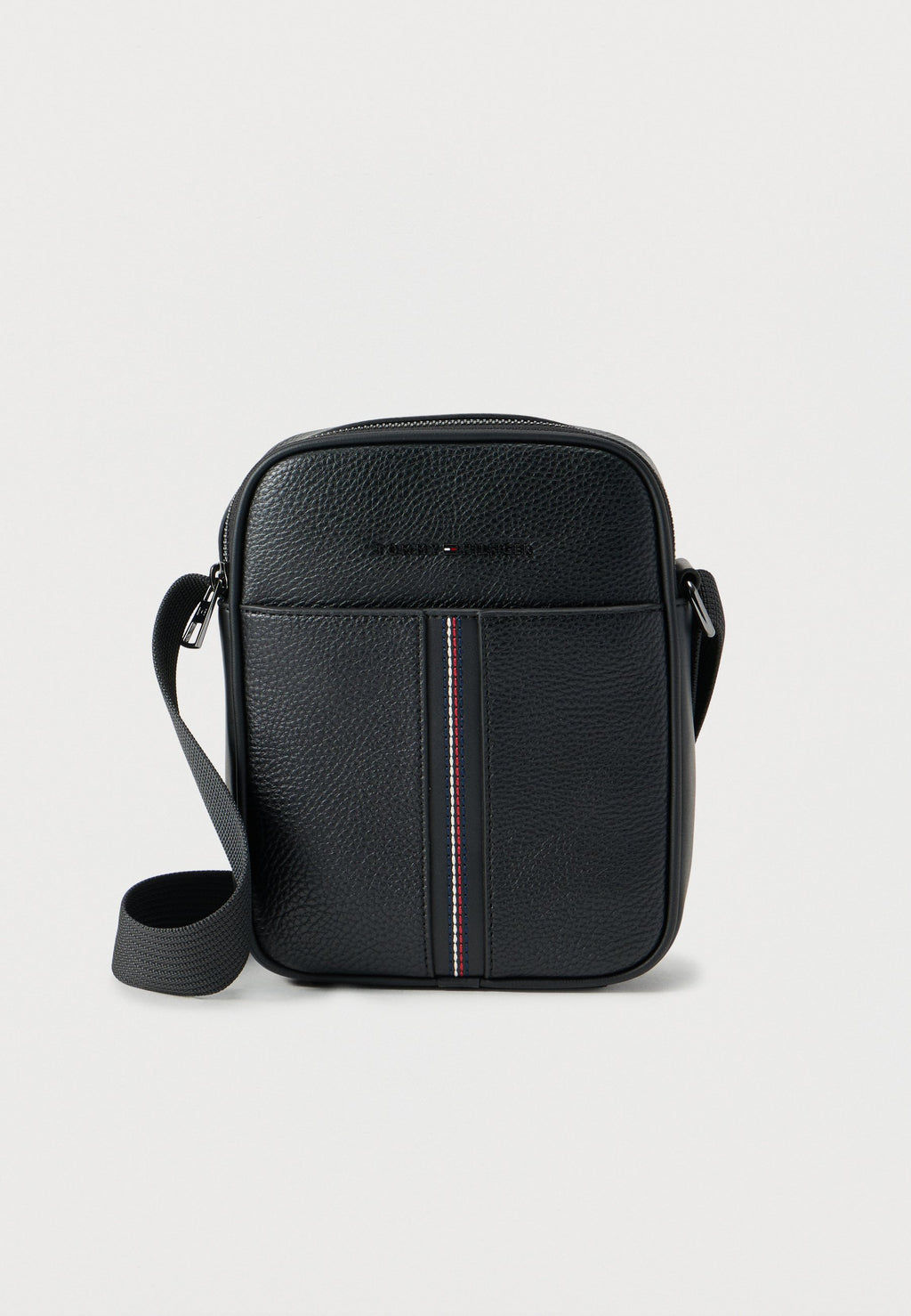 SAC REPORTER BANDOULIÈRE CUIR GRAINÉ - Sac bandoulière - black