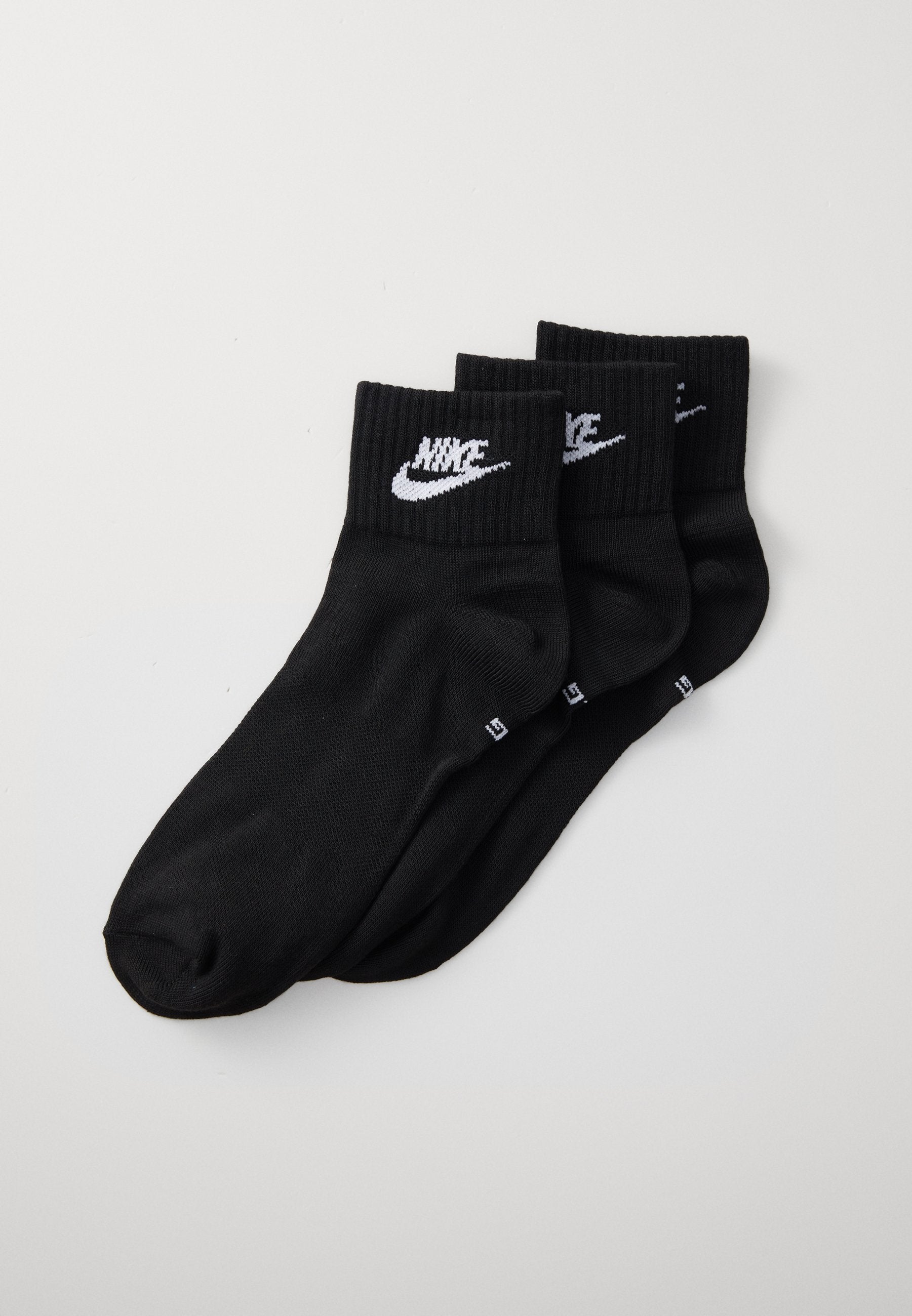 LOT DE 3 PAIRES DE CHAUSSETTES DE SPORT BASSES MIXTES - Chaussettes de sport - black/white