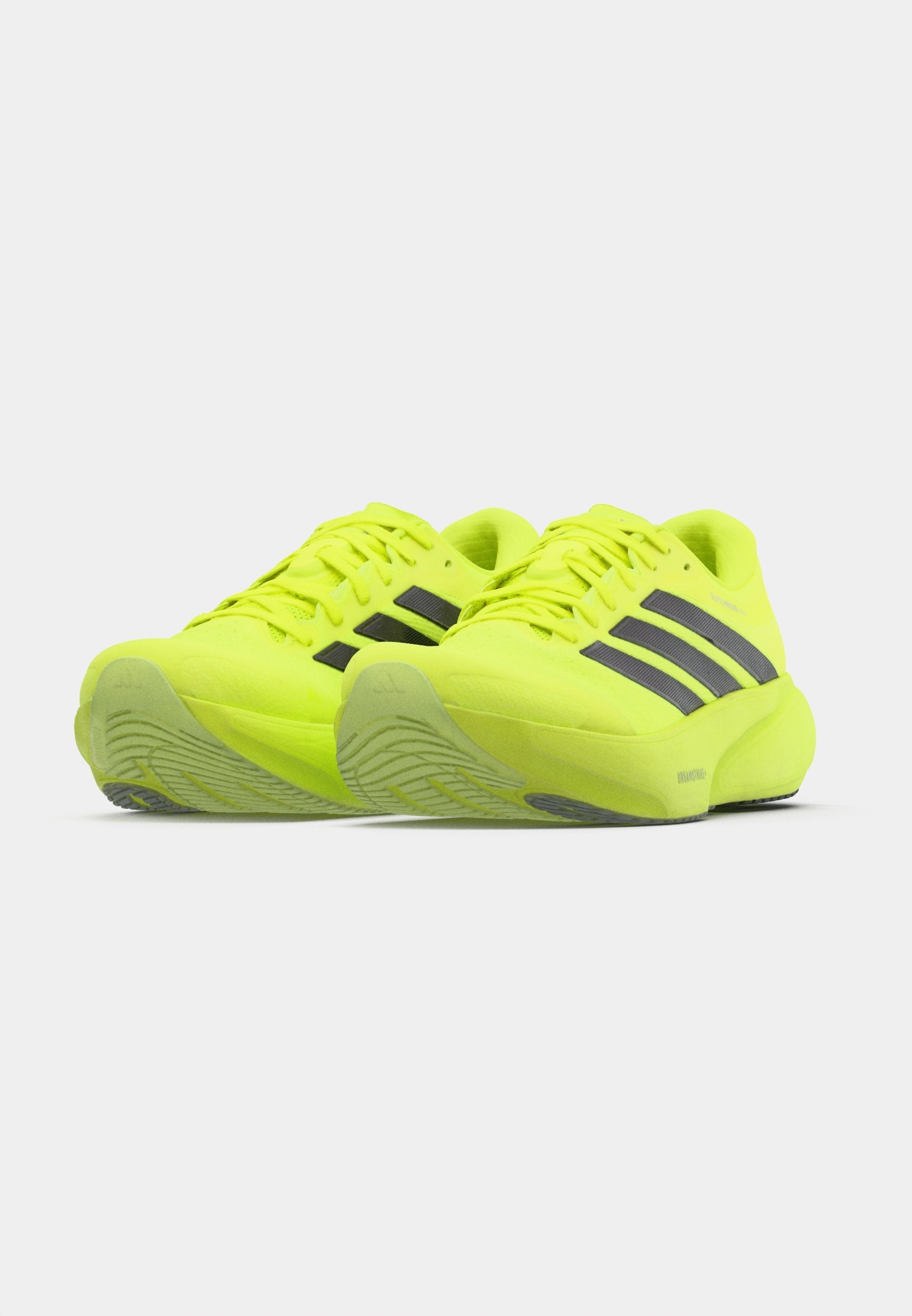 SUPERNOVA RISE 3 M - Road running shoes - solar yellow/core black/silver-coloured metallic